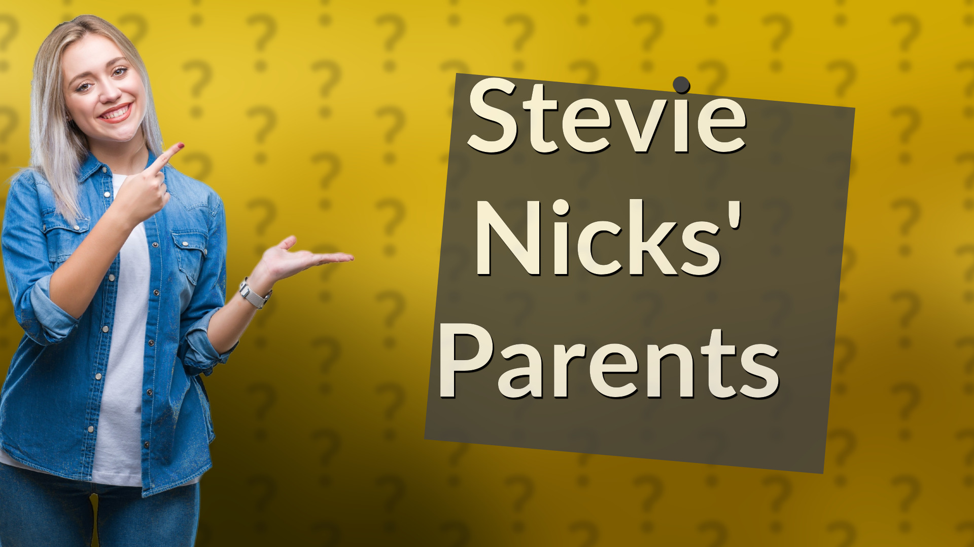 Stevie Nicks' Parents