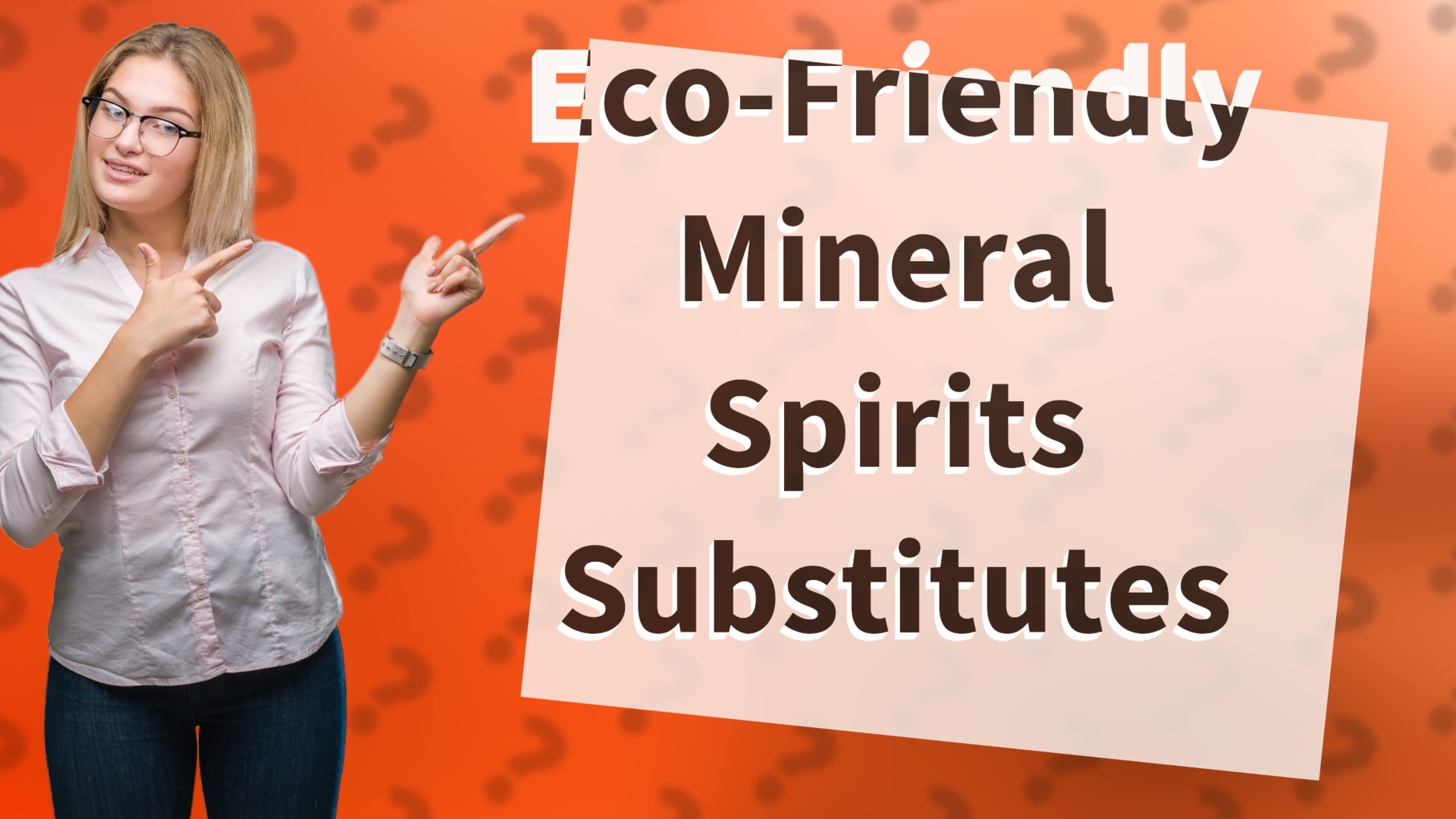Eco-Friendly Mineral Spirits Substitutes