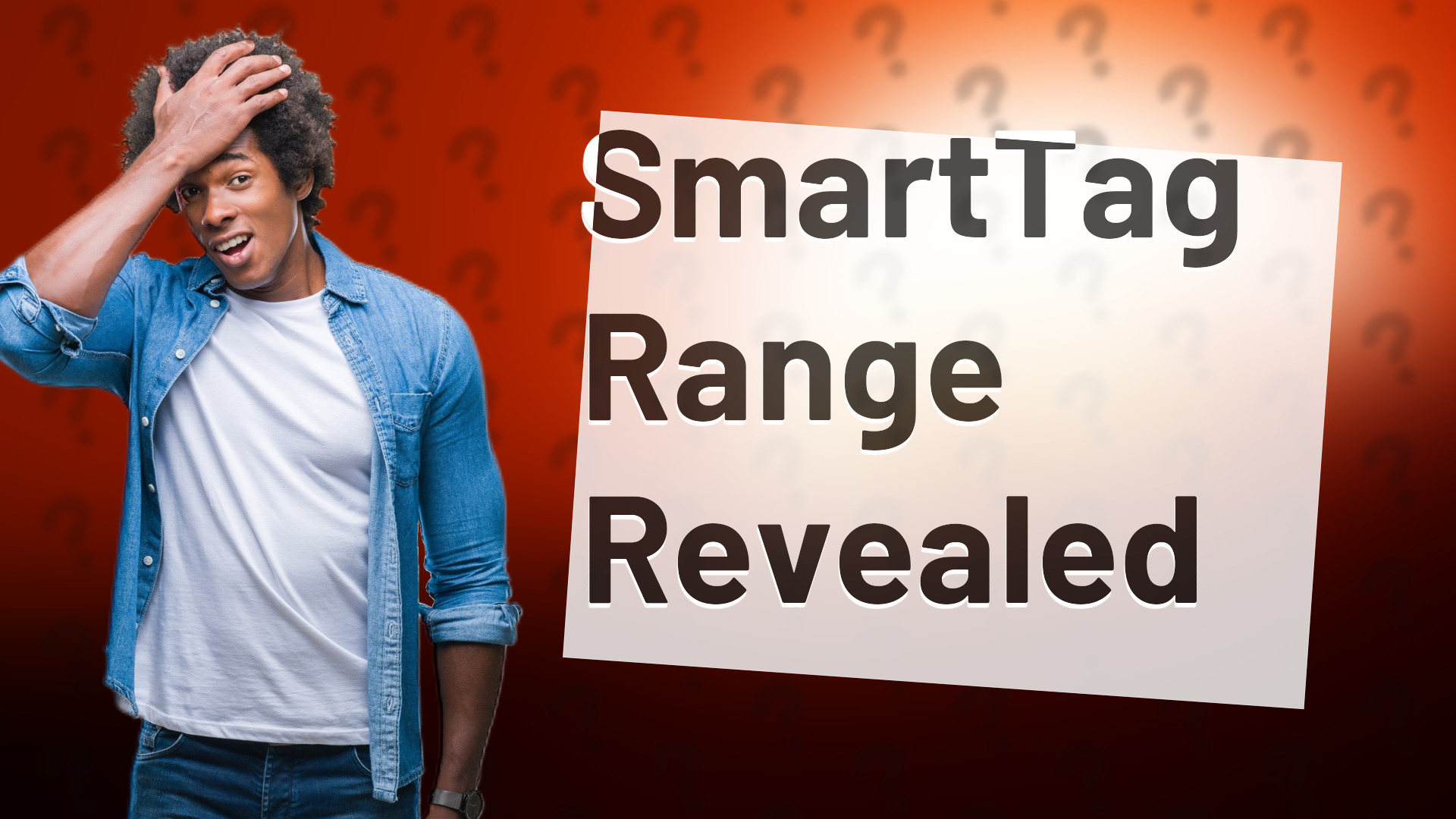 SmartTag Range Revealed