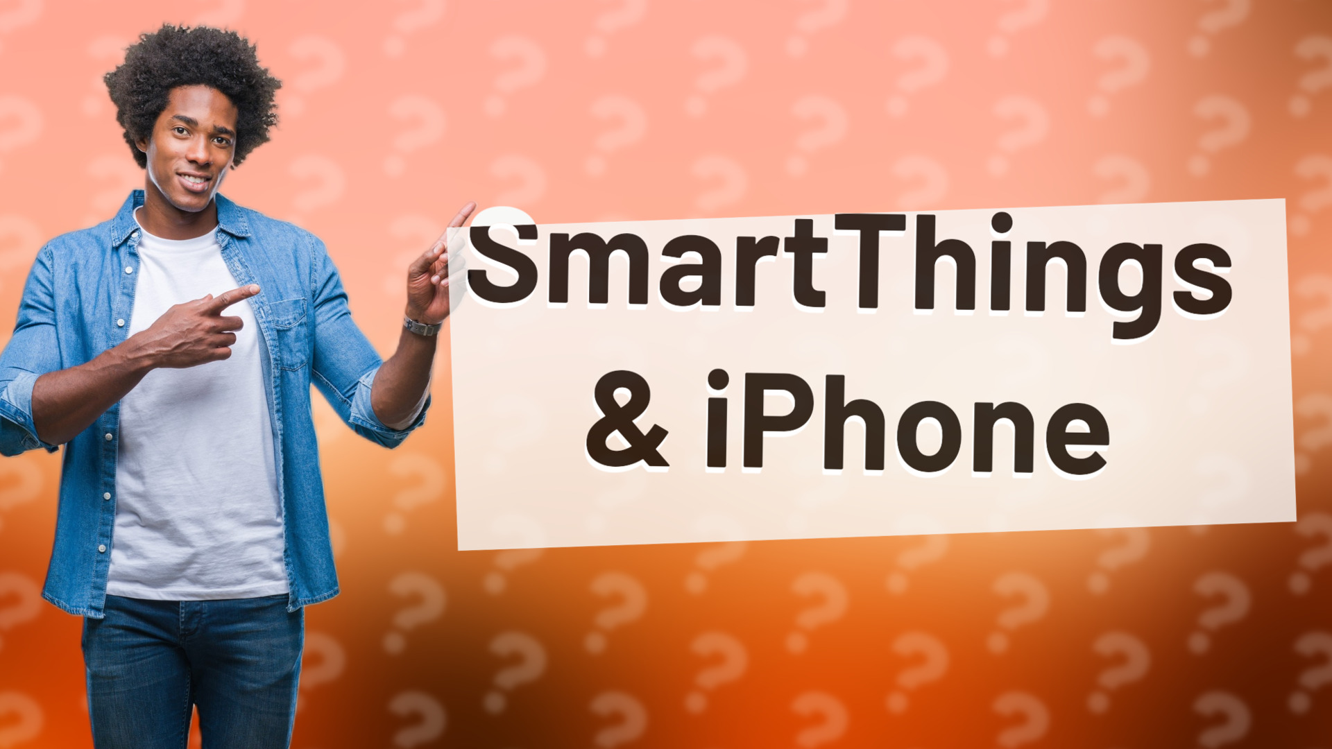 SmartThings & iPhone