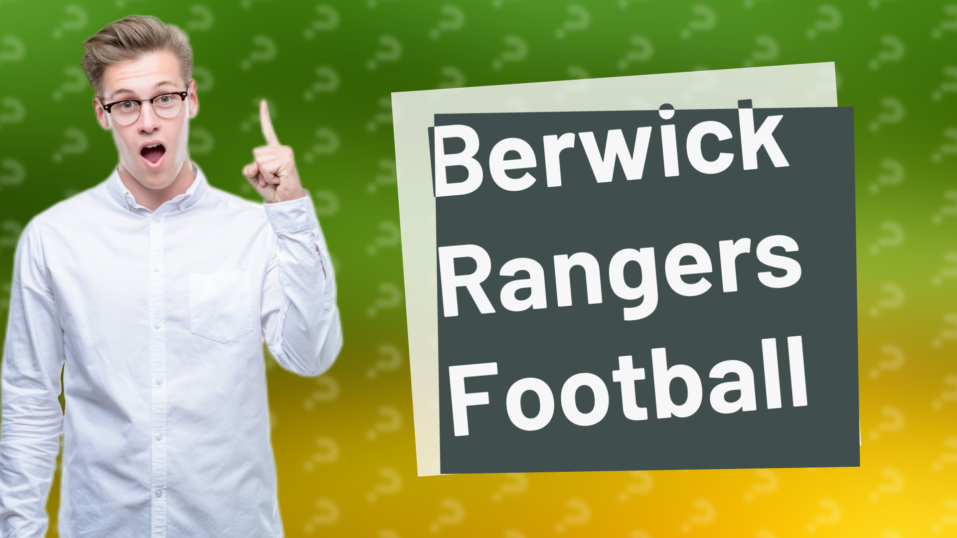 Berwick Rangers Football