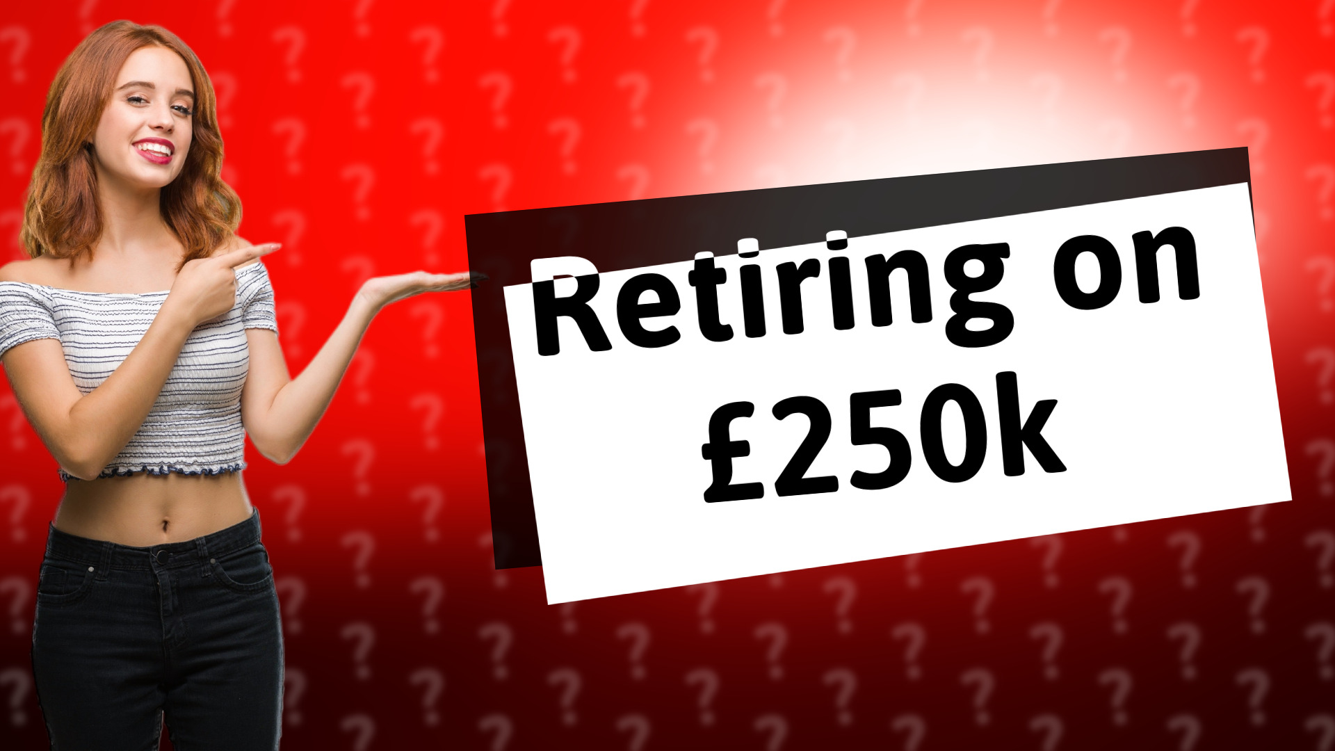 Retiring on £250k