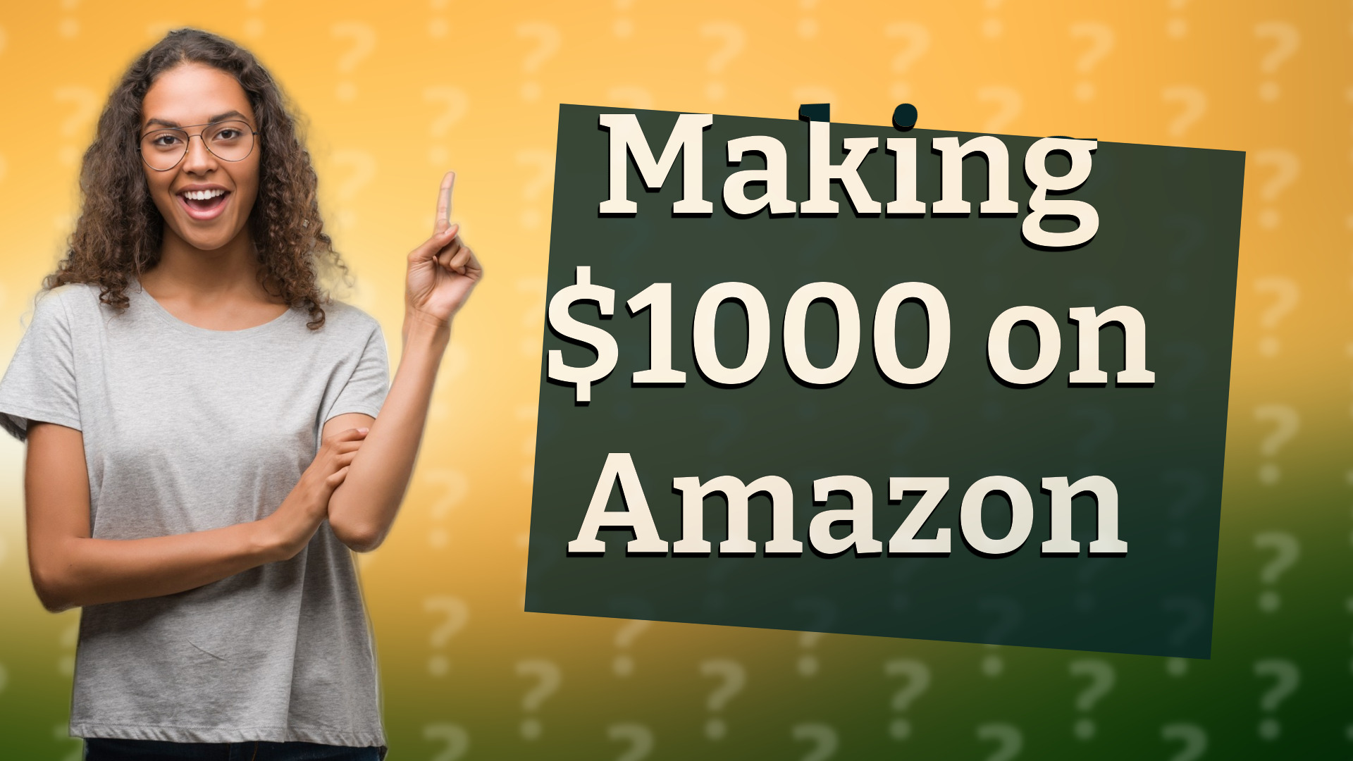 Making $1000 on Amazon