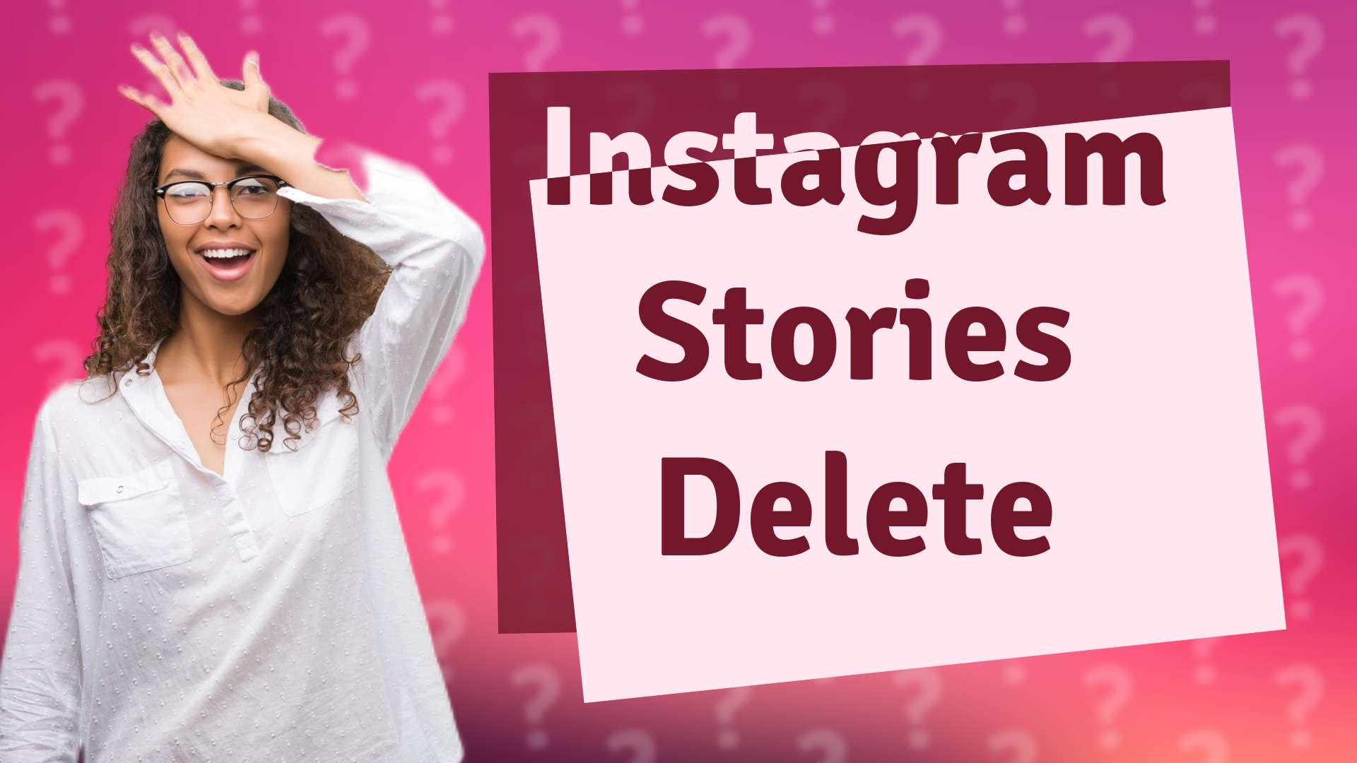 Instagram Stories Delete