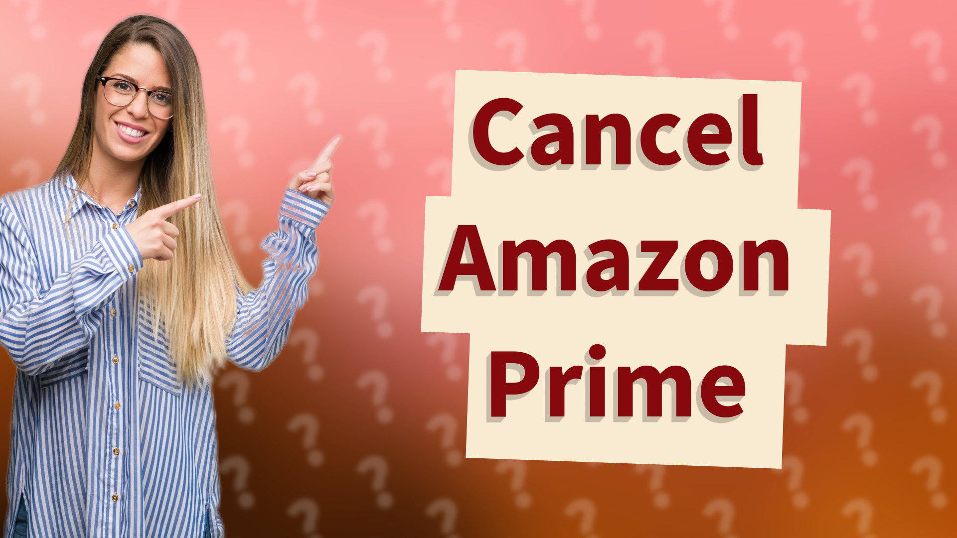 Cancel Amazon Prime