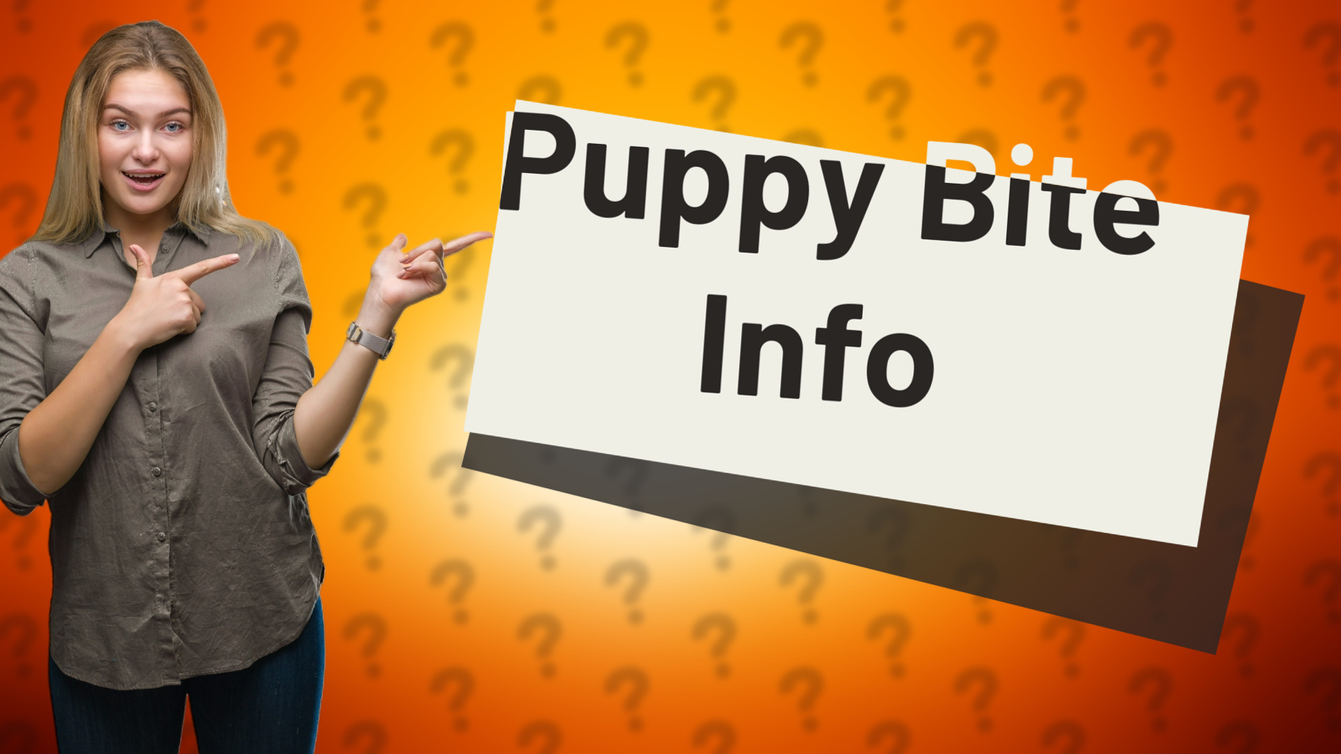 Puppy Bite Info