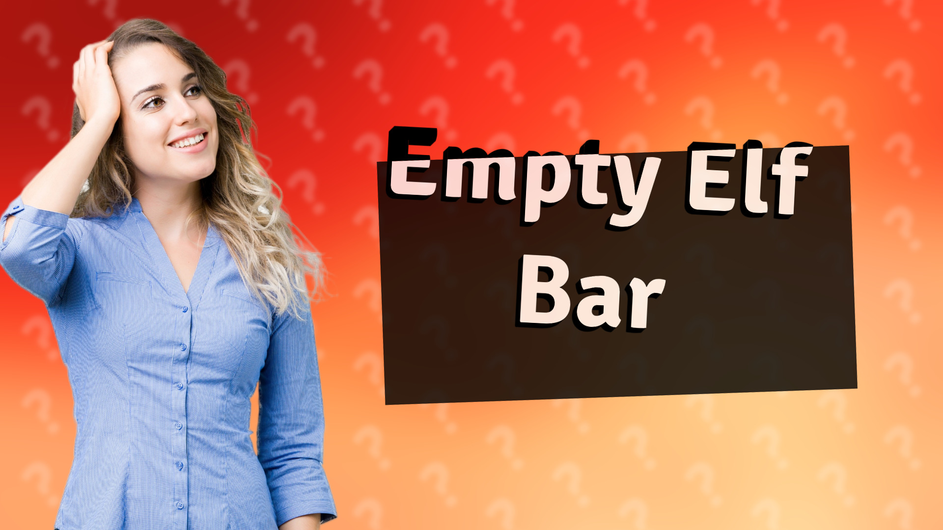 Empty Elf Bar