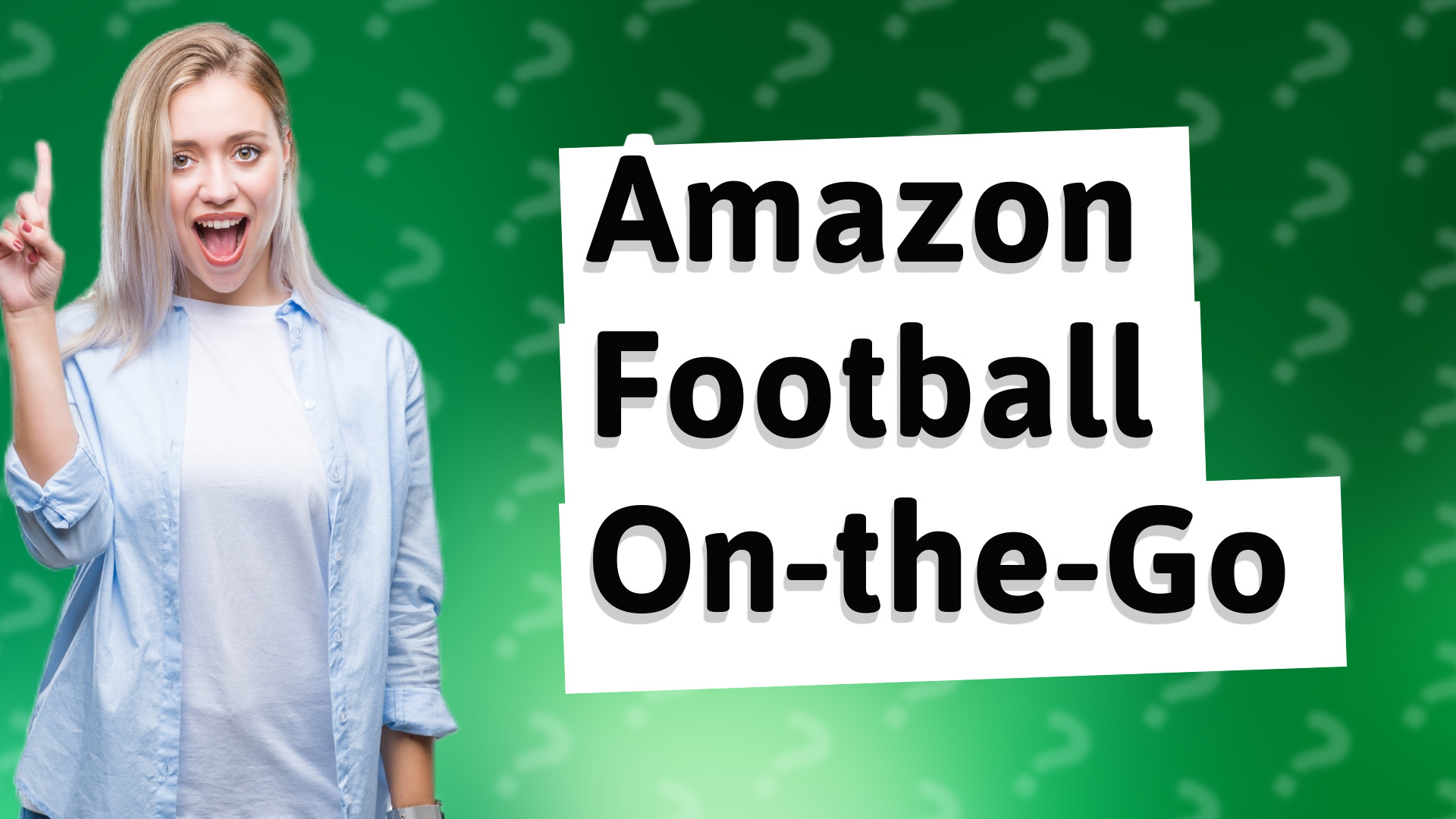 Amazon Football On-the-Go