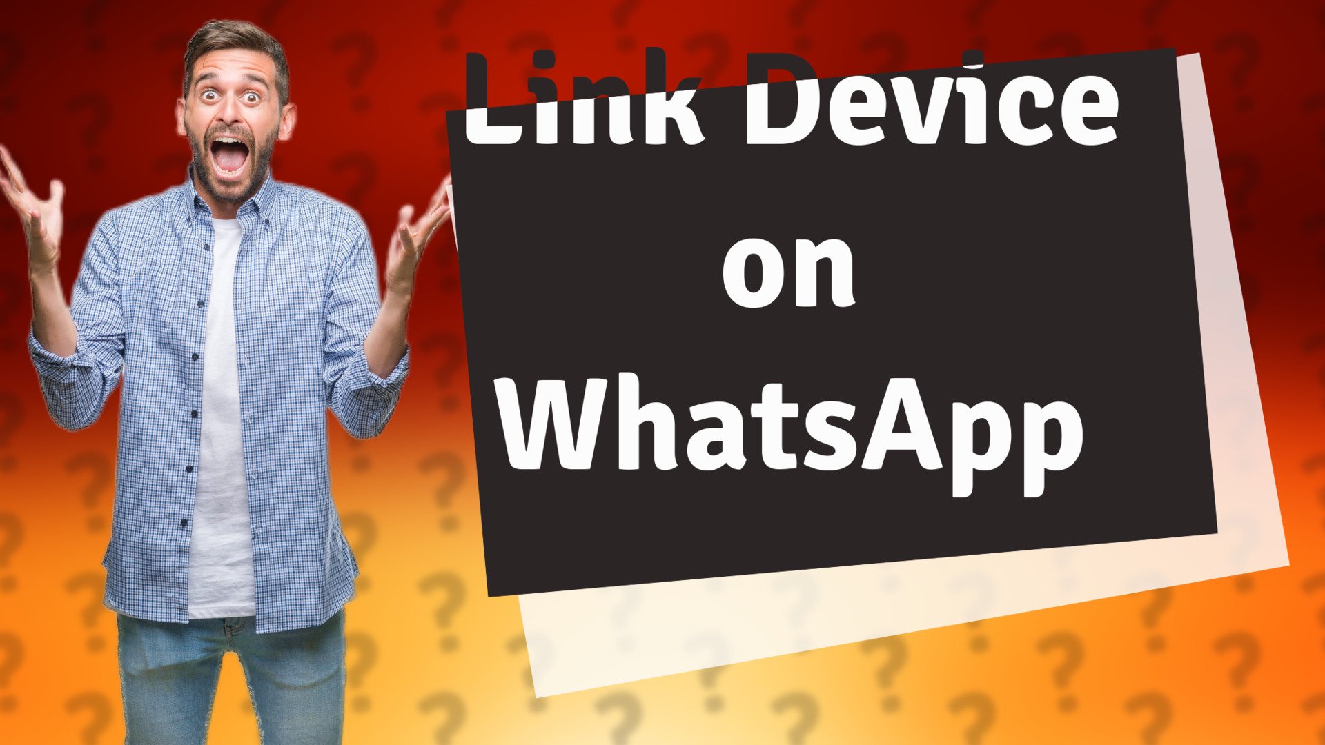 Link Device on WhatsApp