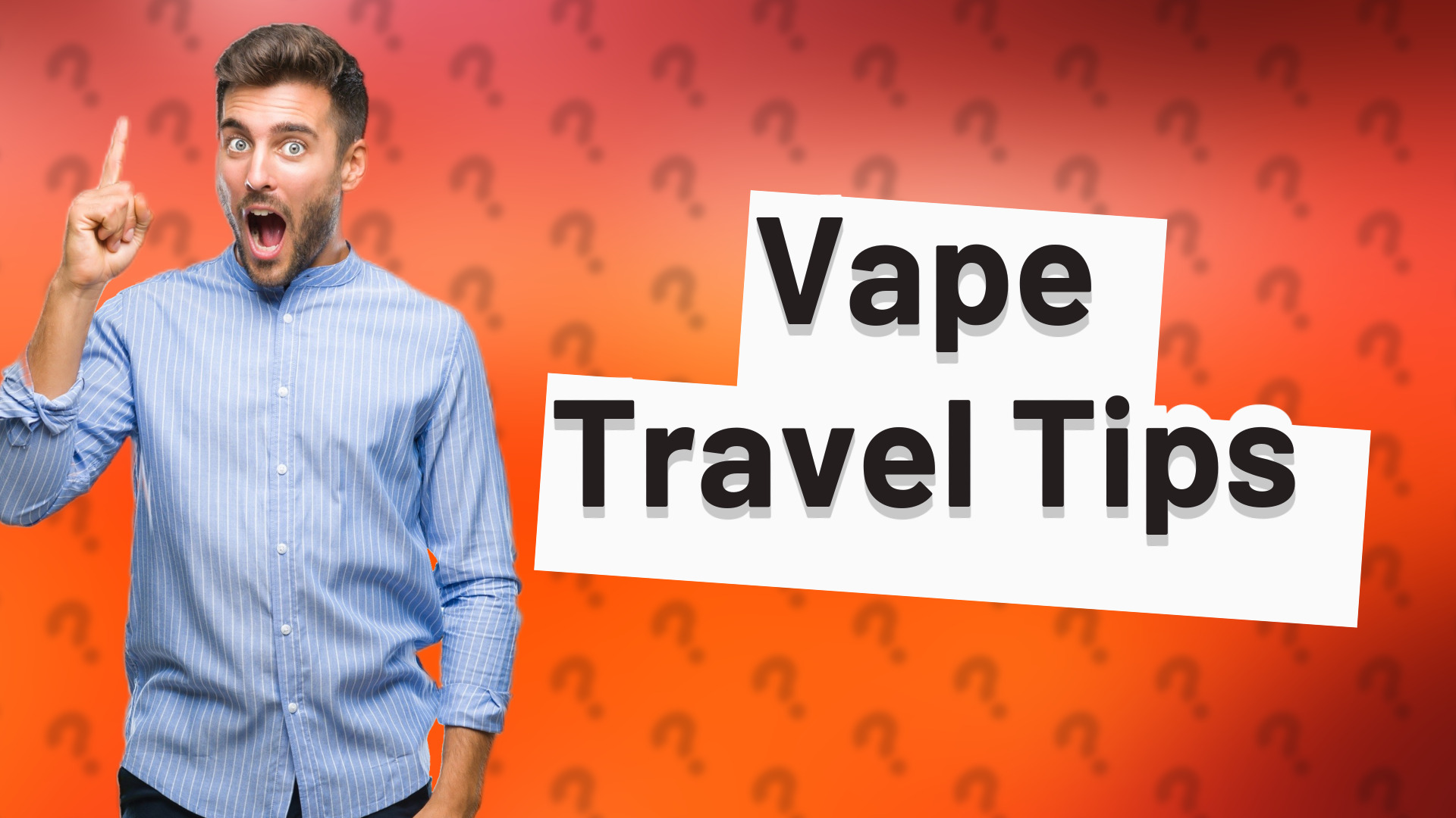 Vape Travel Tips