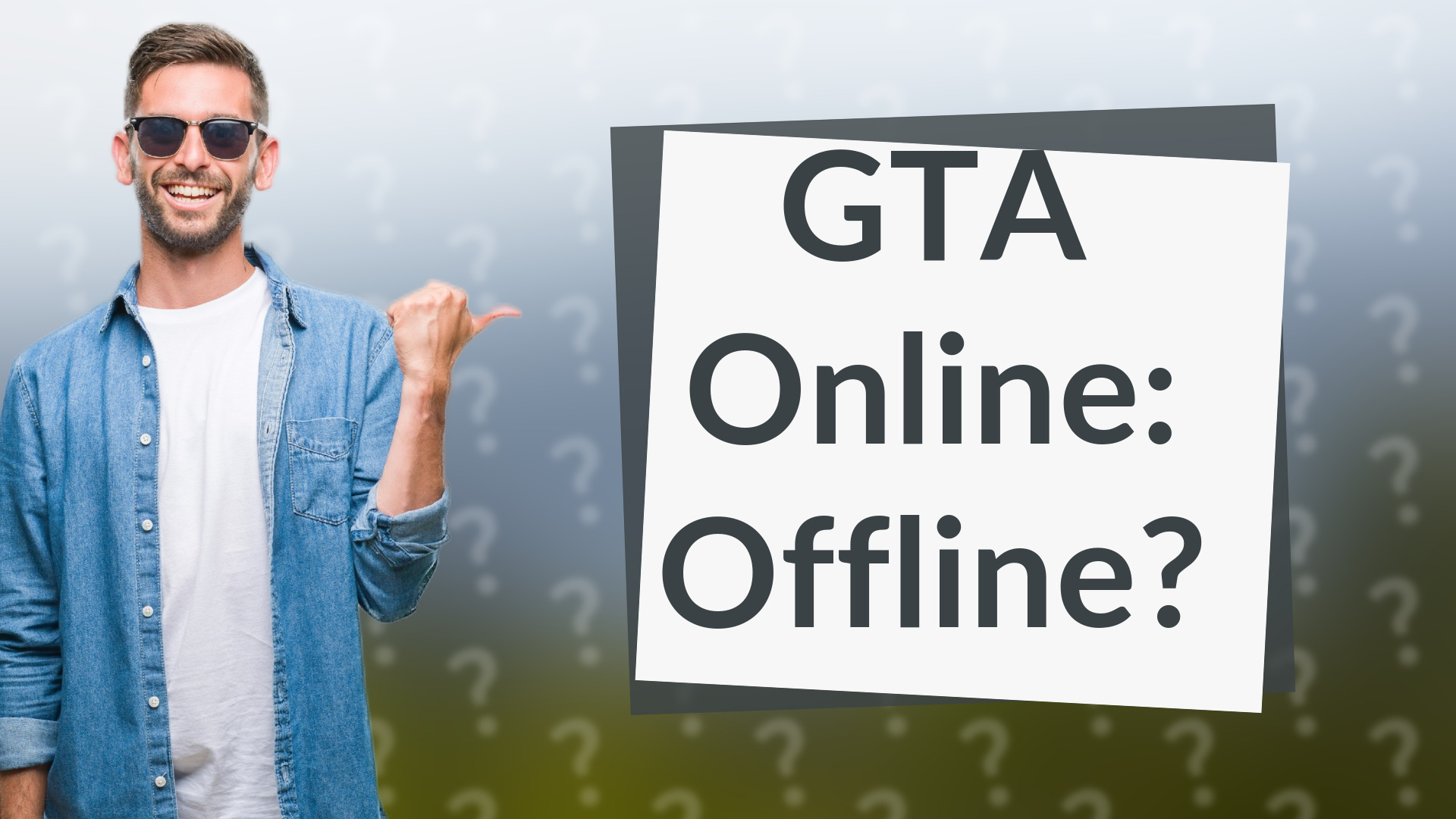 GTA Online: Offline?