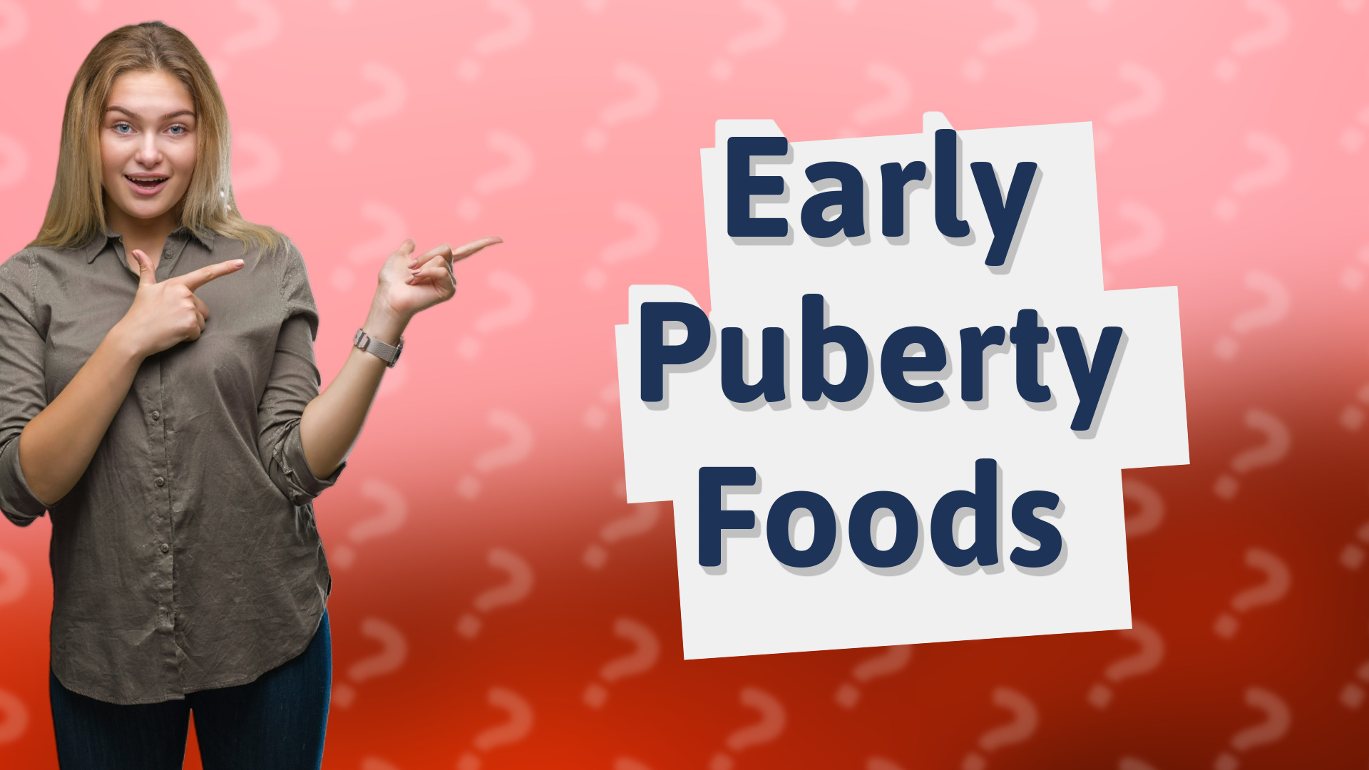 Early Puberty Foods
