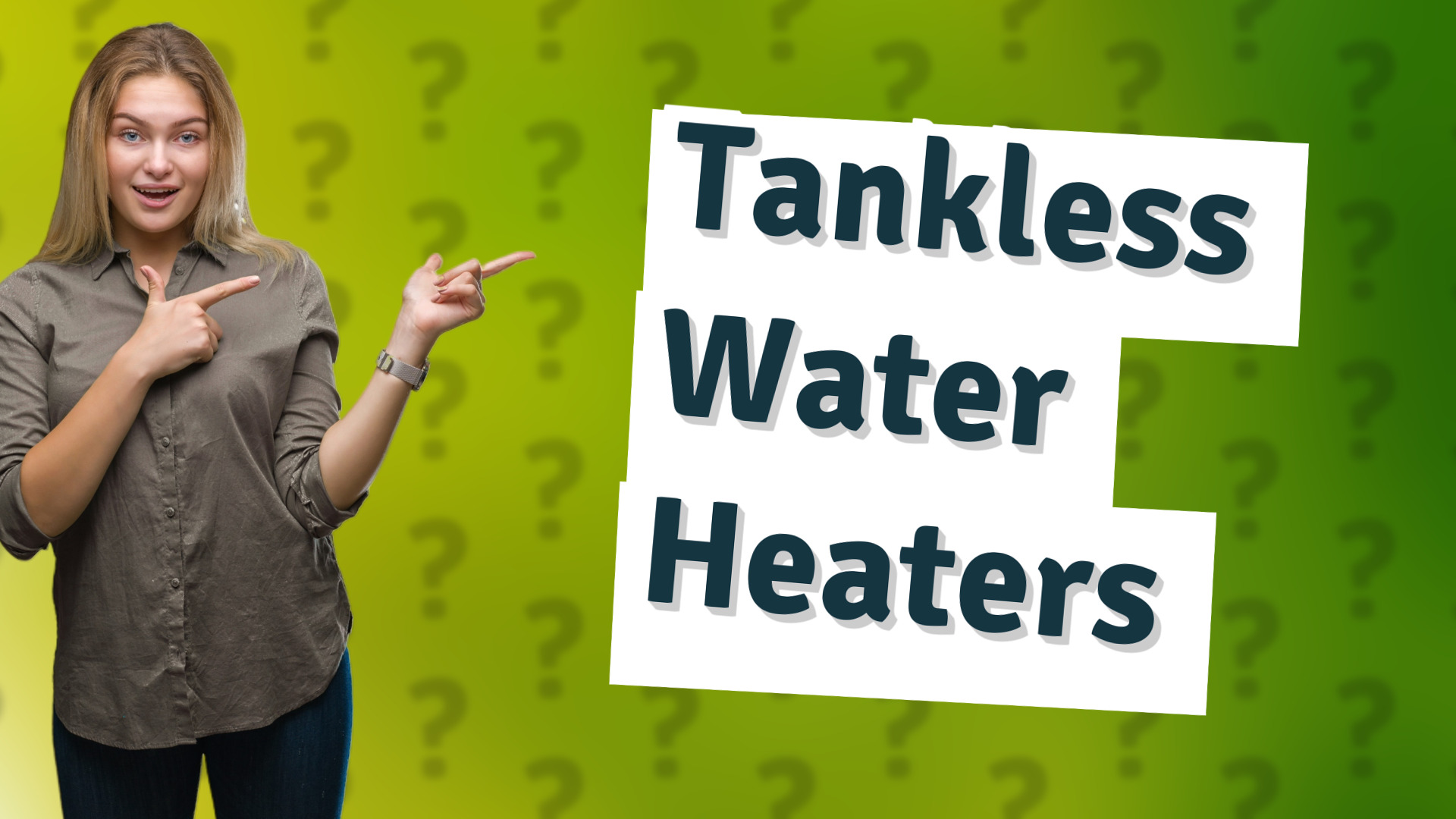 Tankless Water Heaters