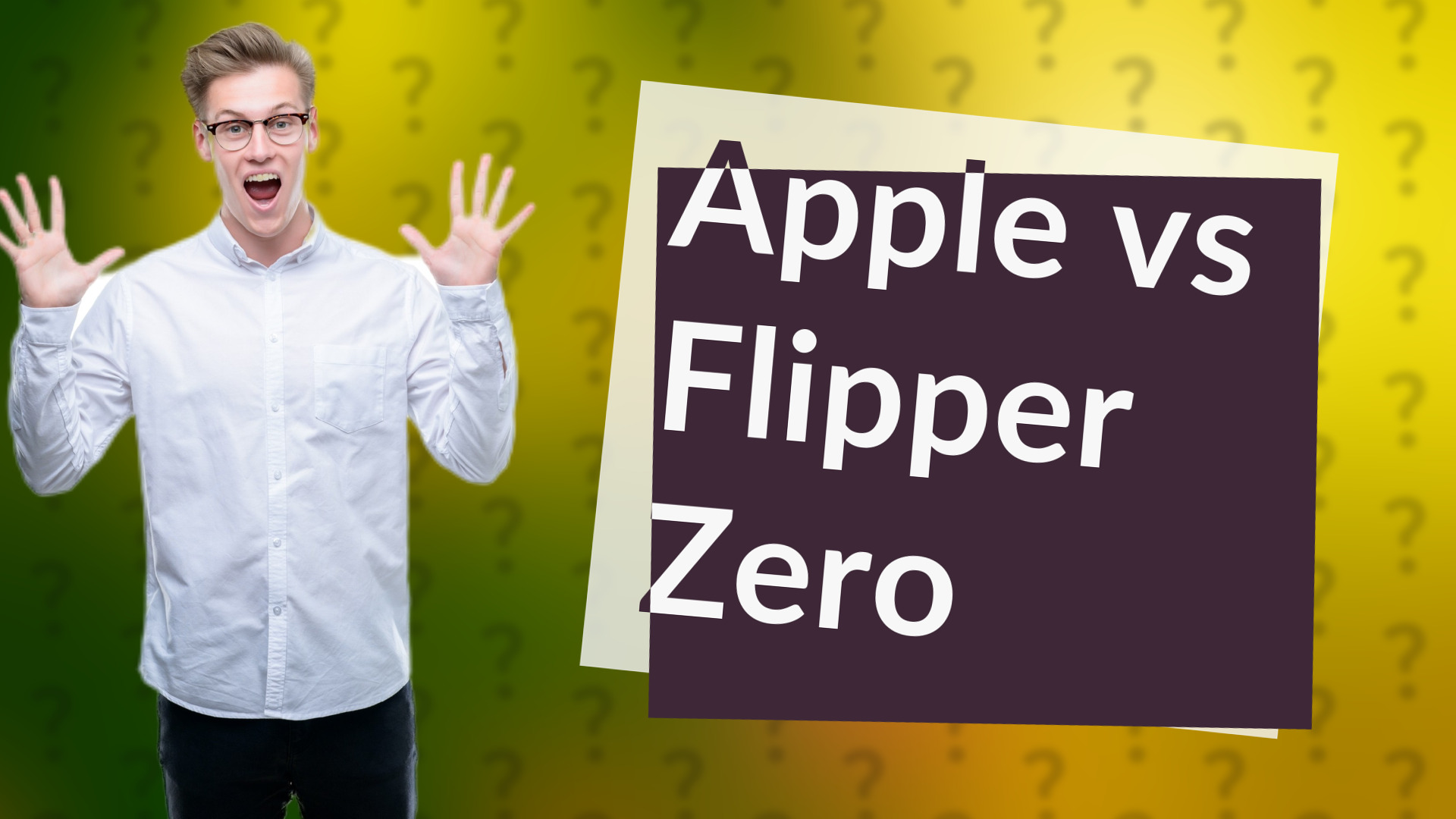 Apple vs Flipper Zero