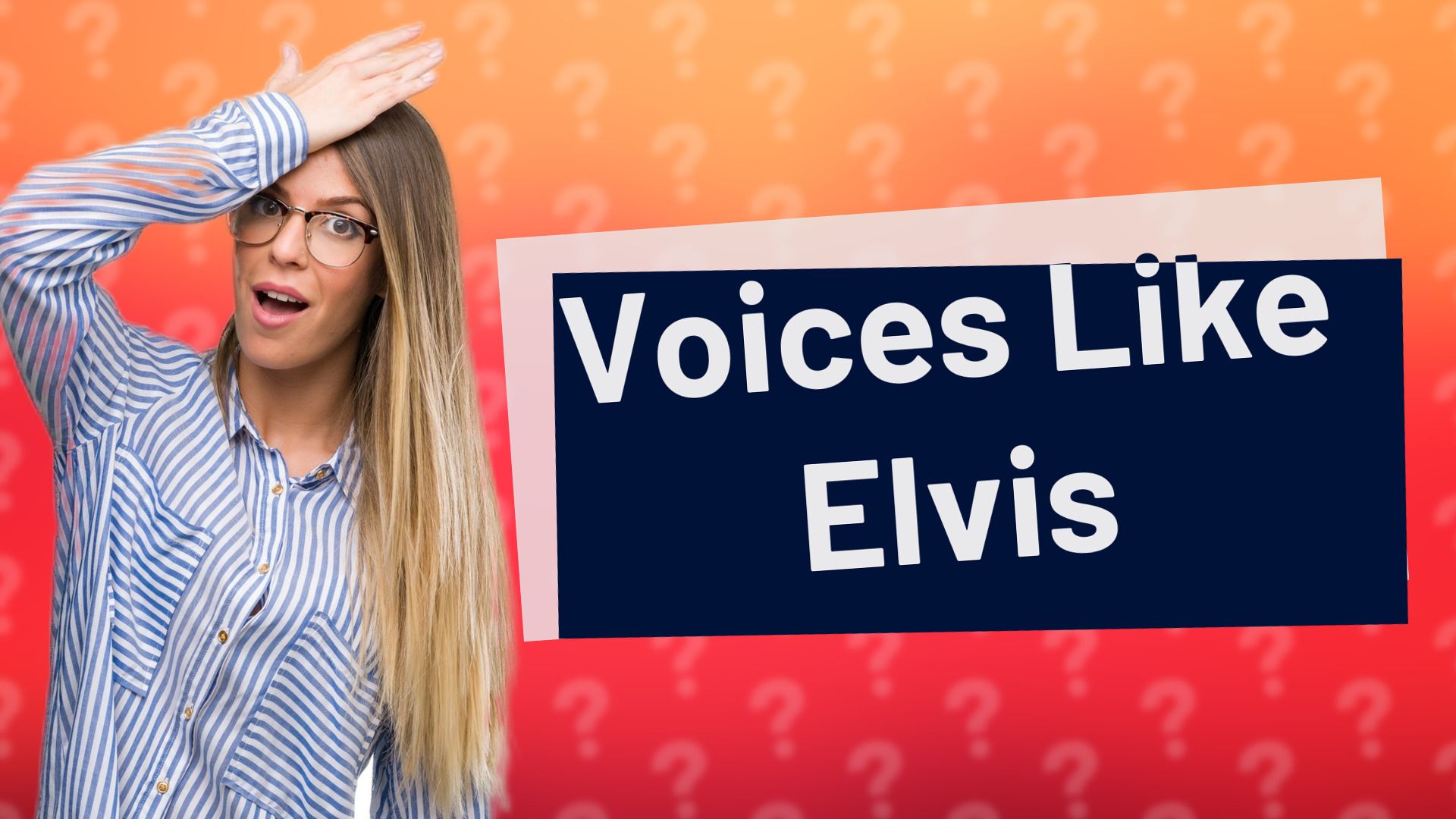 Voices Like Elvis