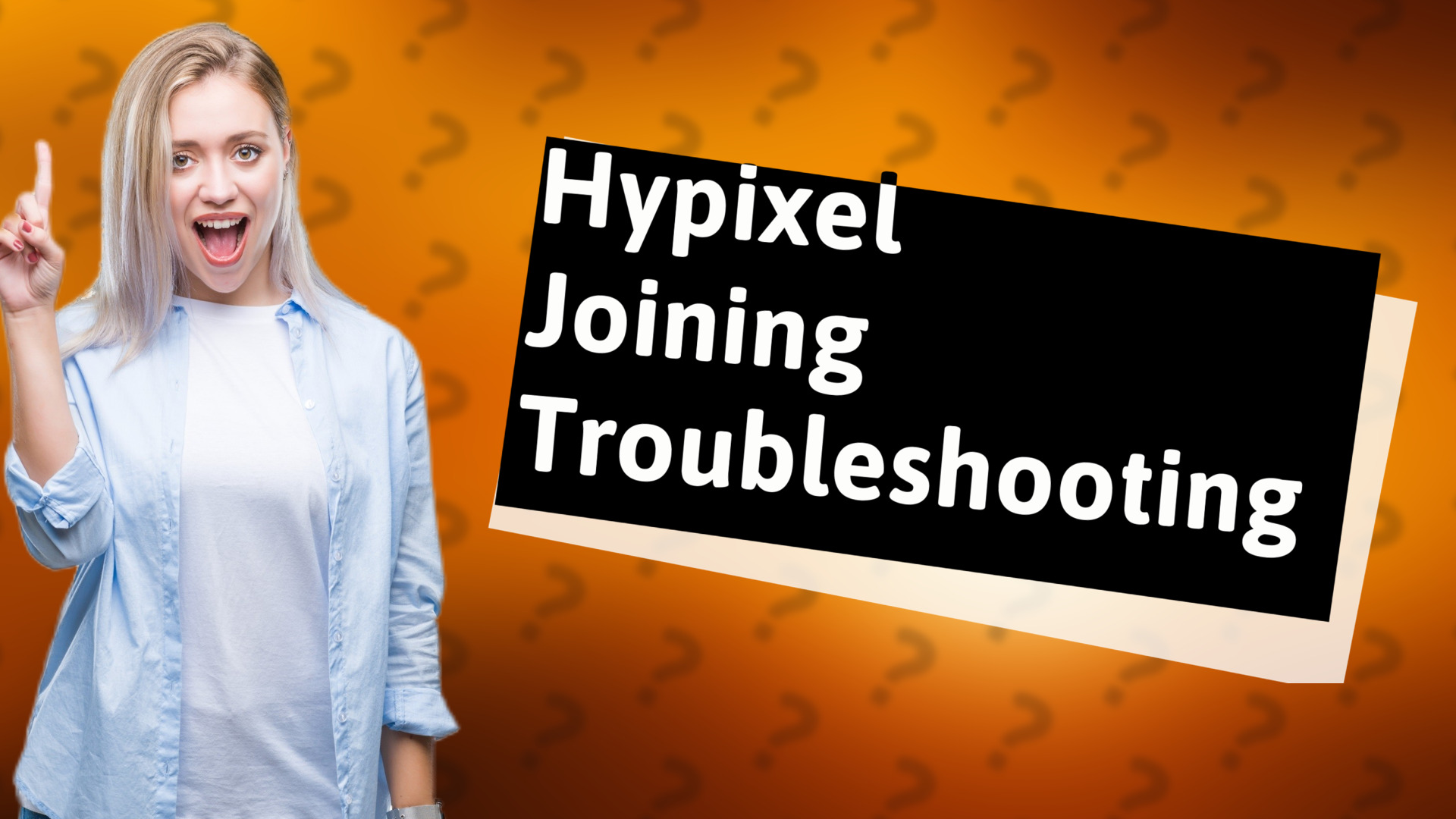 Hypixel Joining Troubleshooting