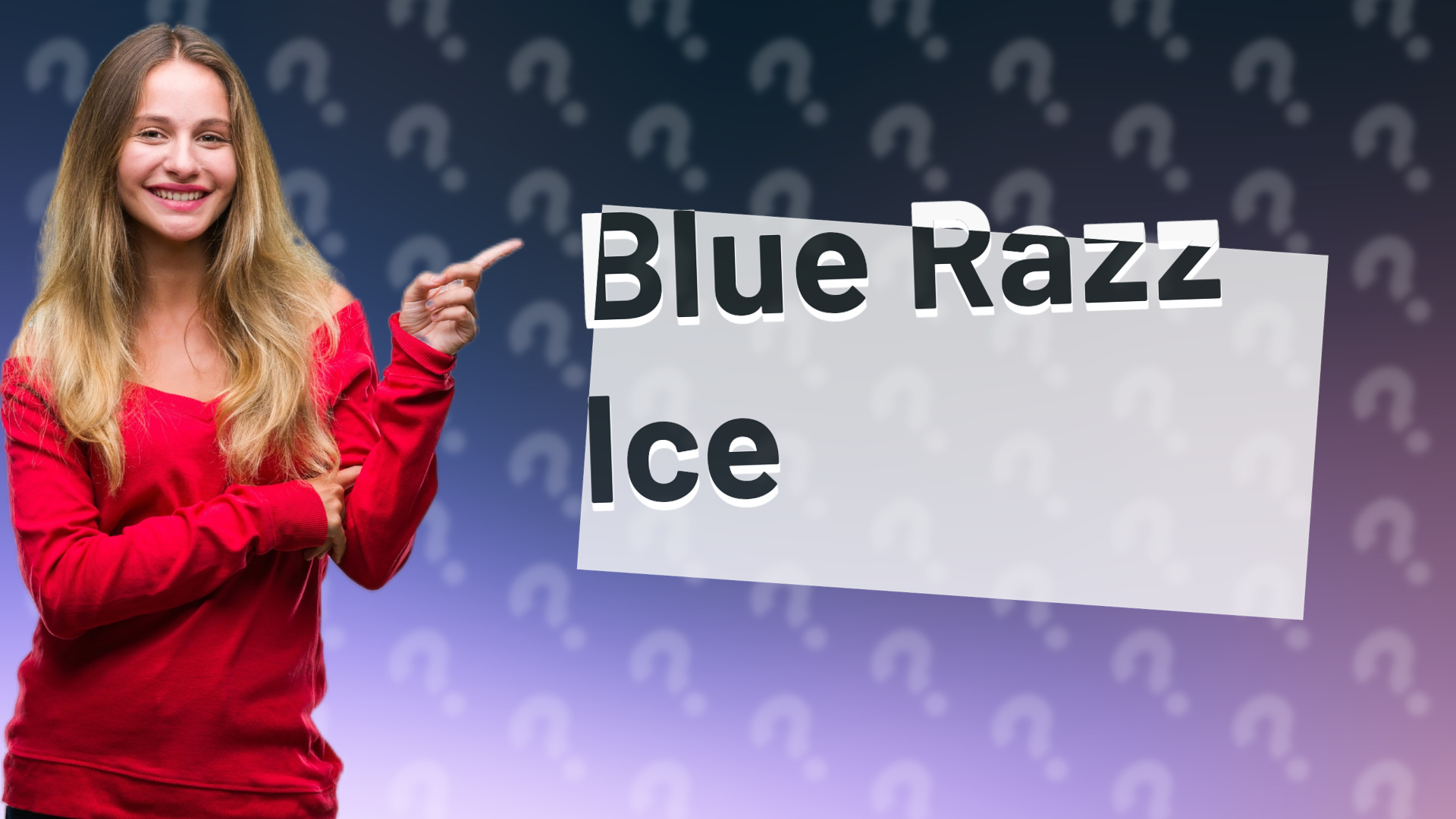 Blue Razz Ice