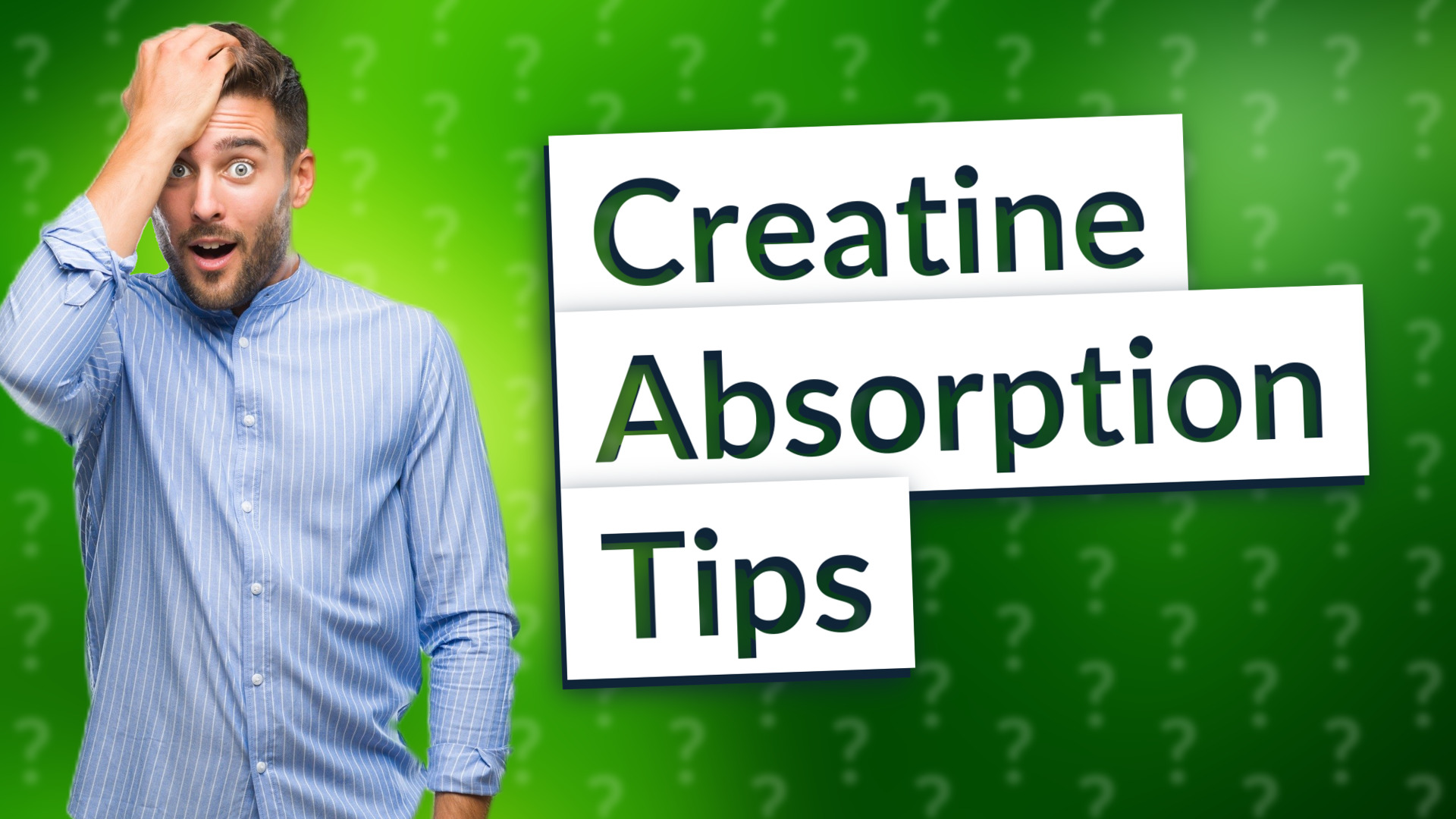 Creatine Absorption Tips