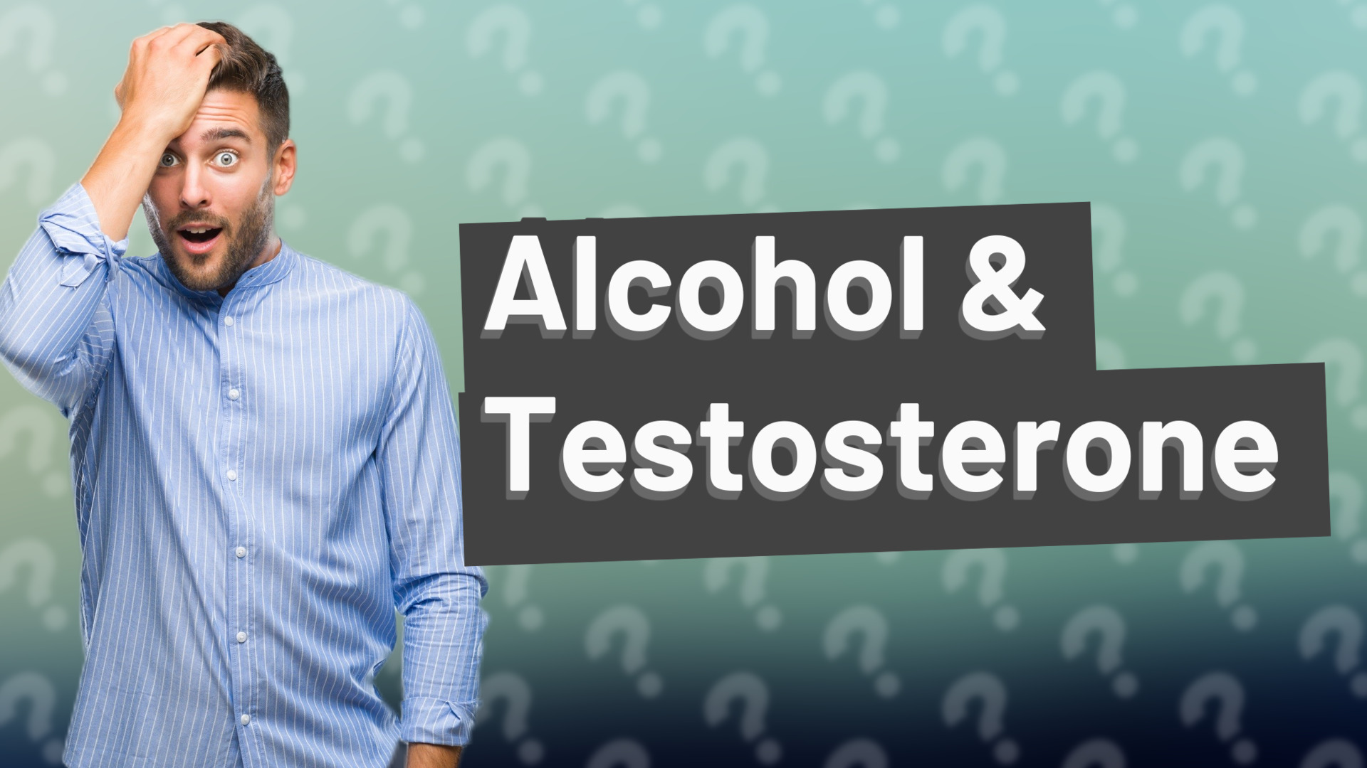 Alcohol & Testosterone