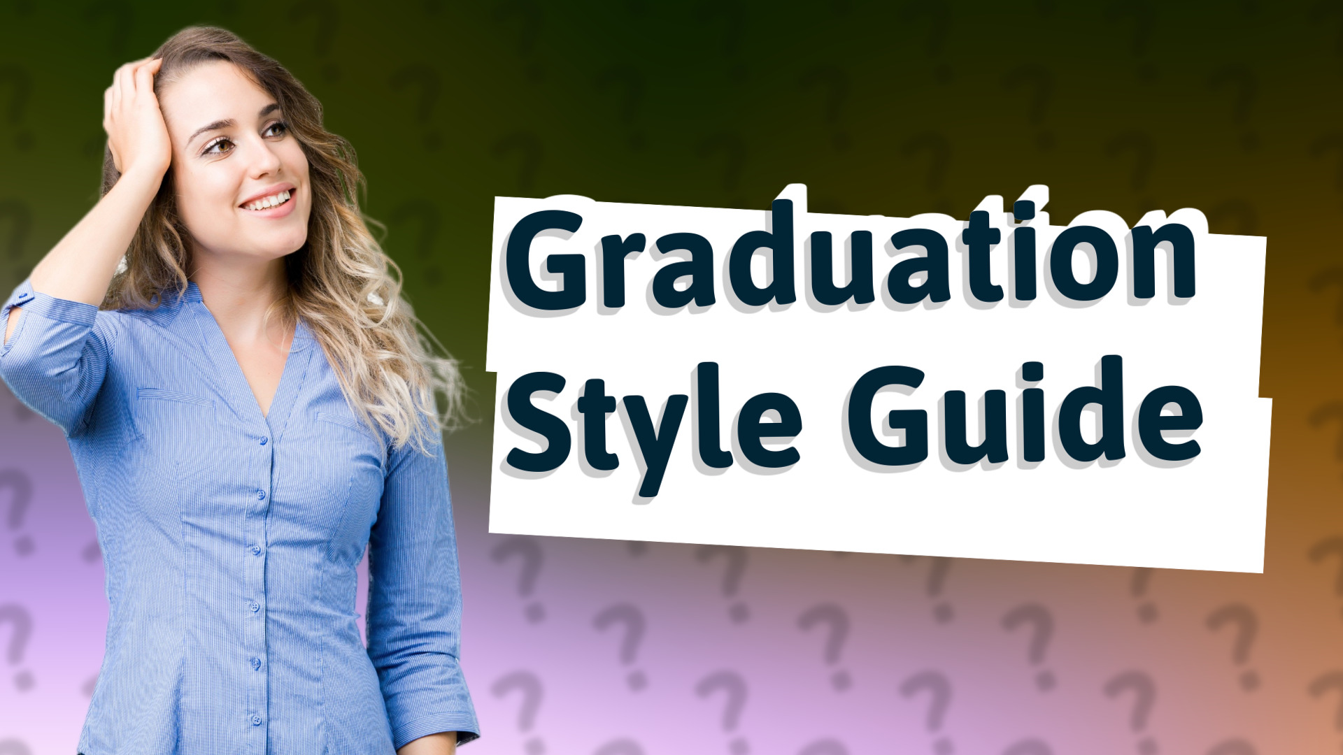 Graduation Style Guide