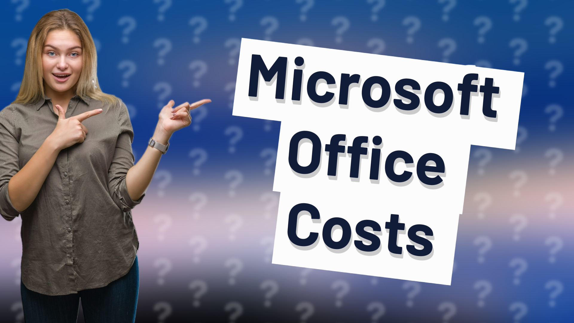 Microsoft Office Costs