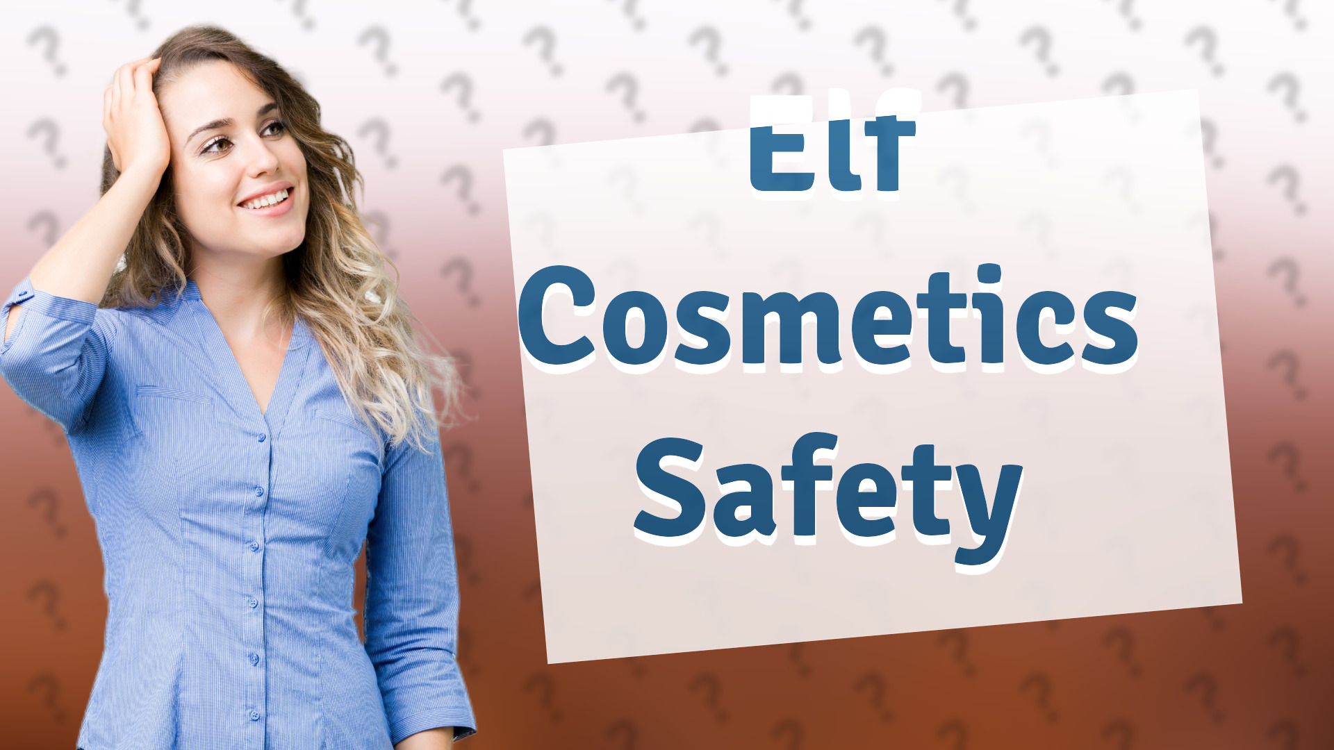 Elf Cosmetics Safety