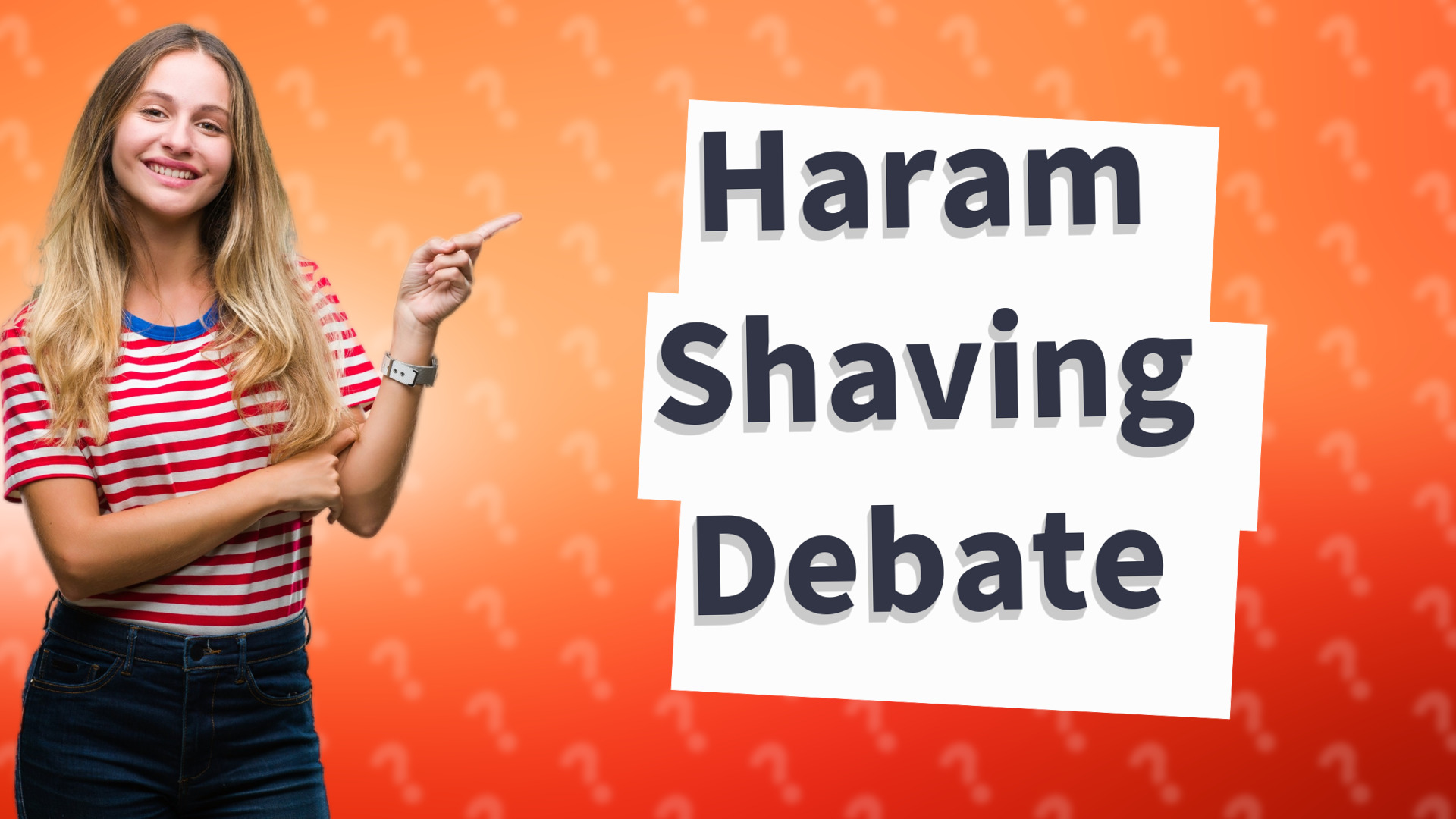 Haram Shaving Debate
