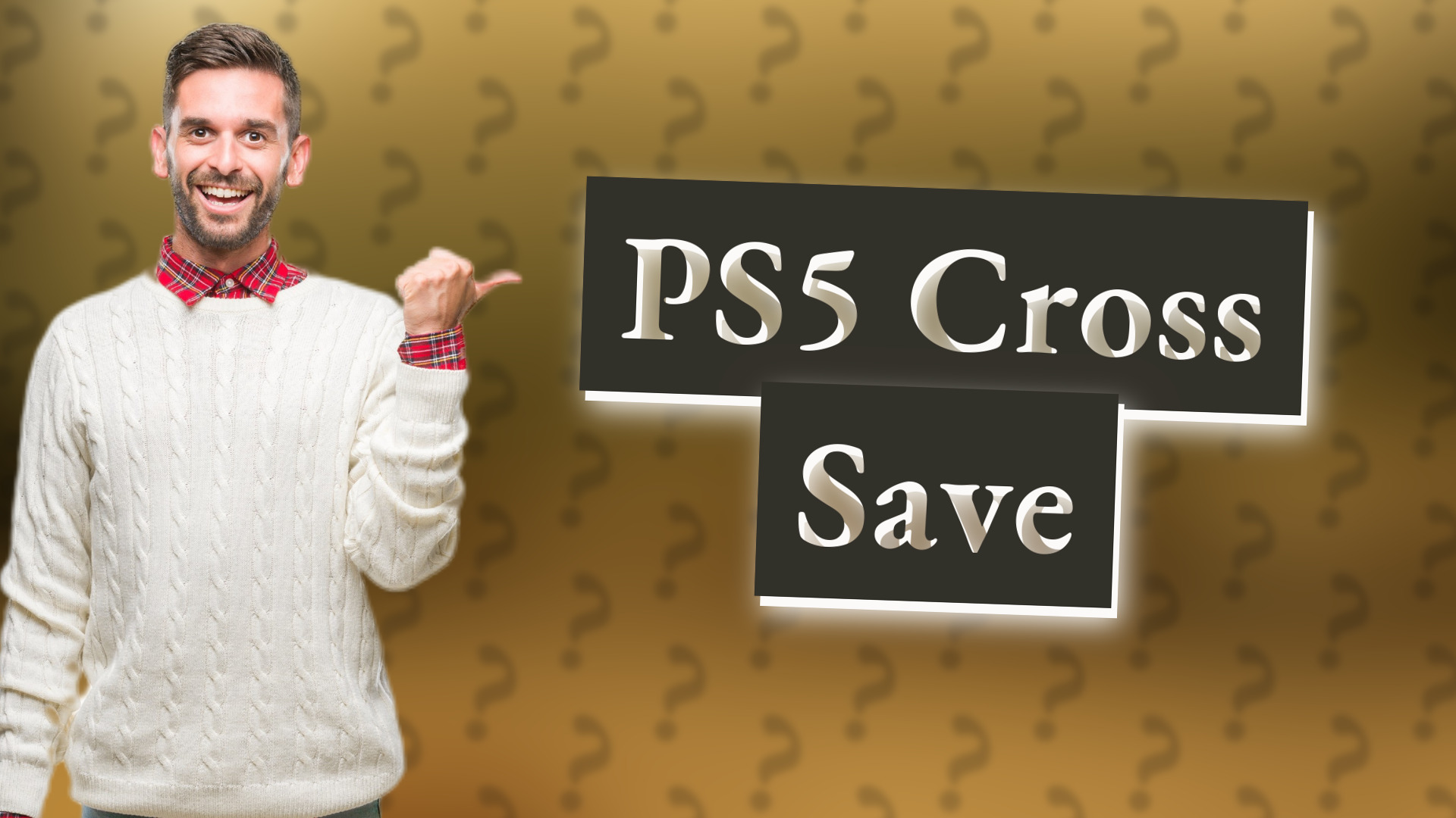 PS5 Cross Save