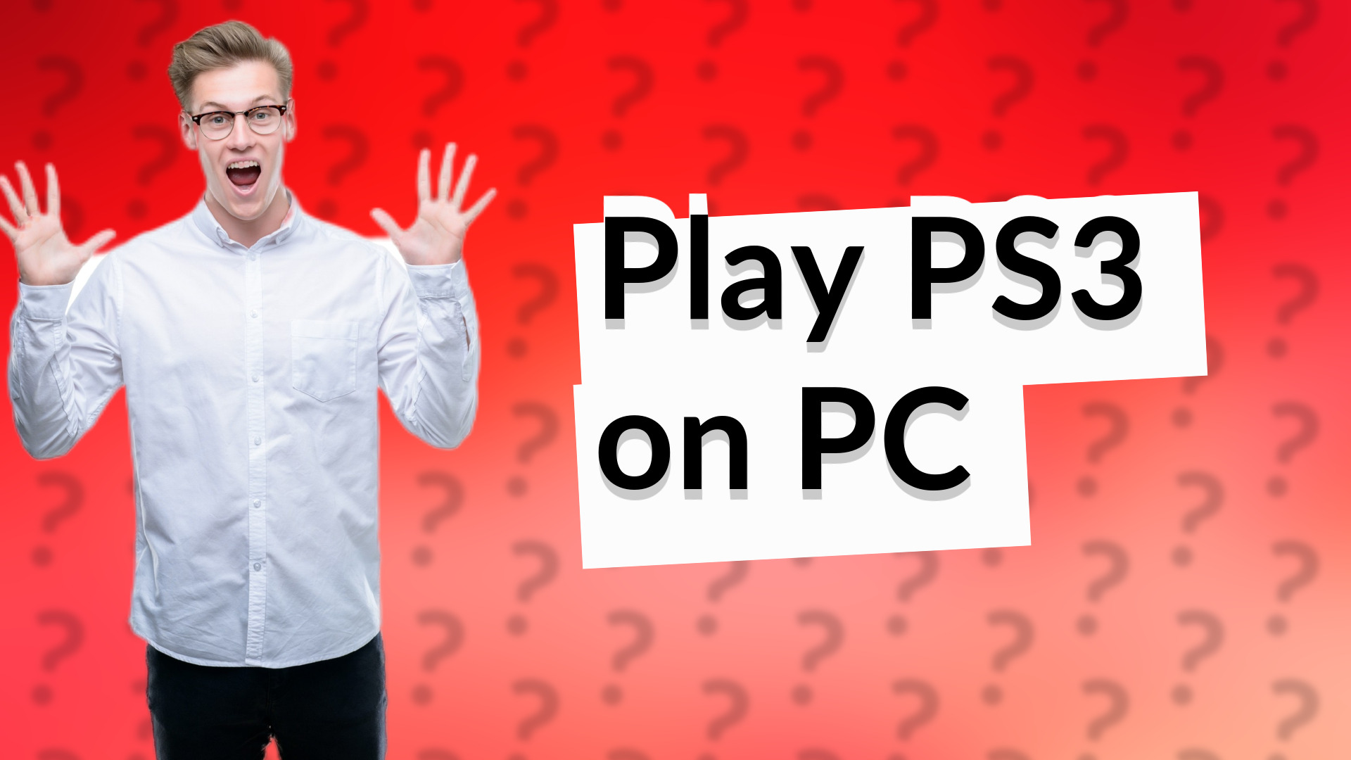 Play PS3 on PC