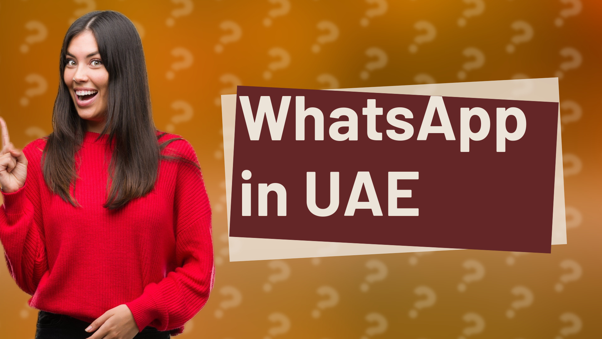 WhatsApp in UAE