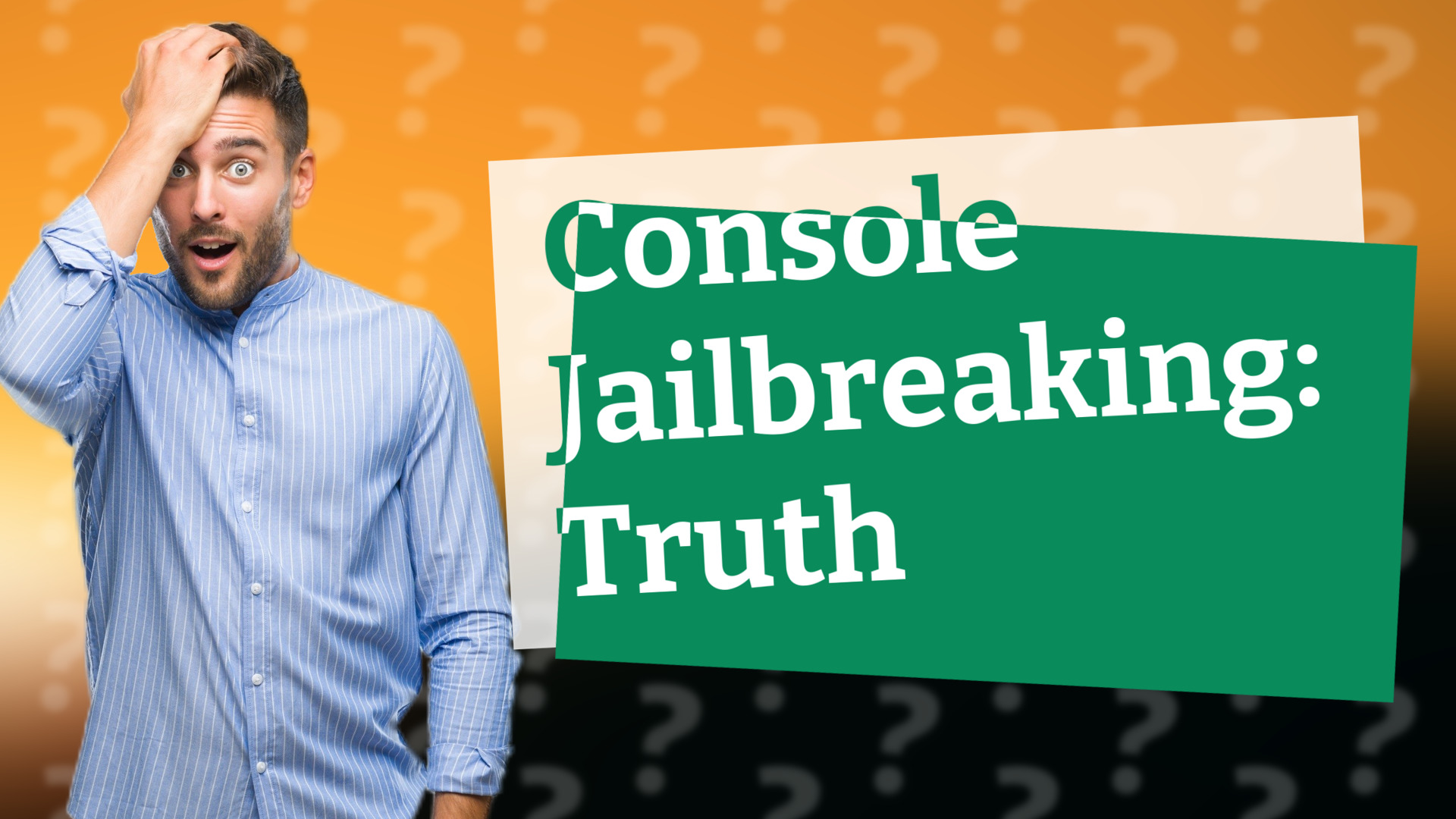 Console Jailbreaking: Truth