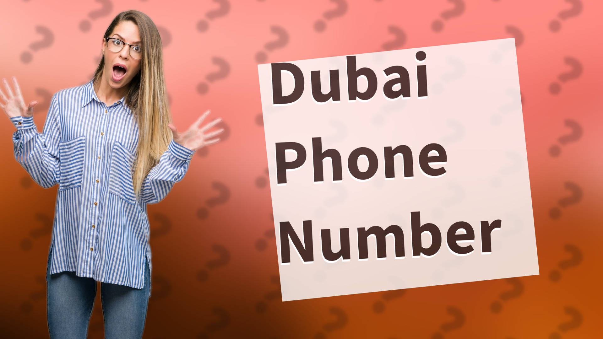 Dubai Phone Number