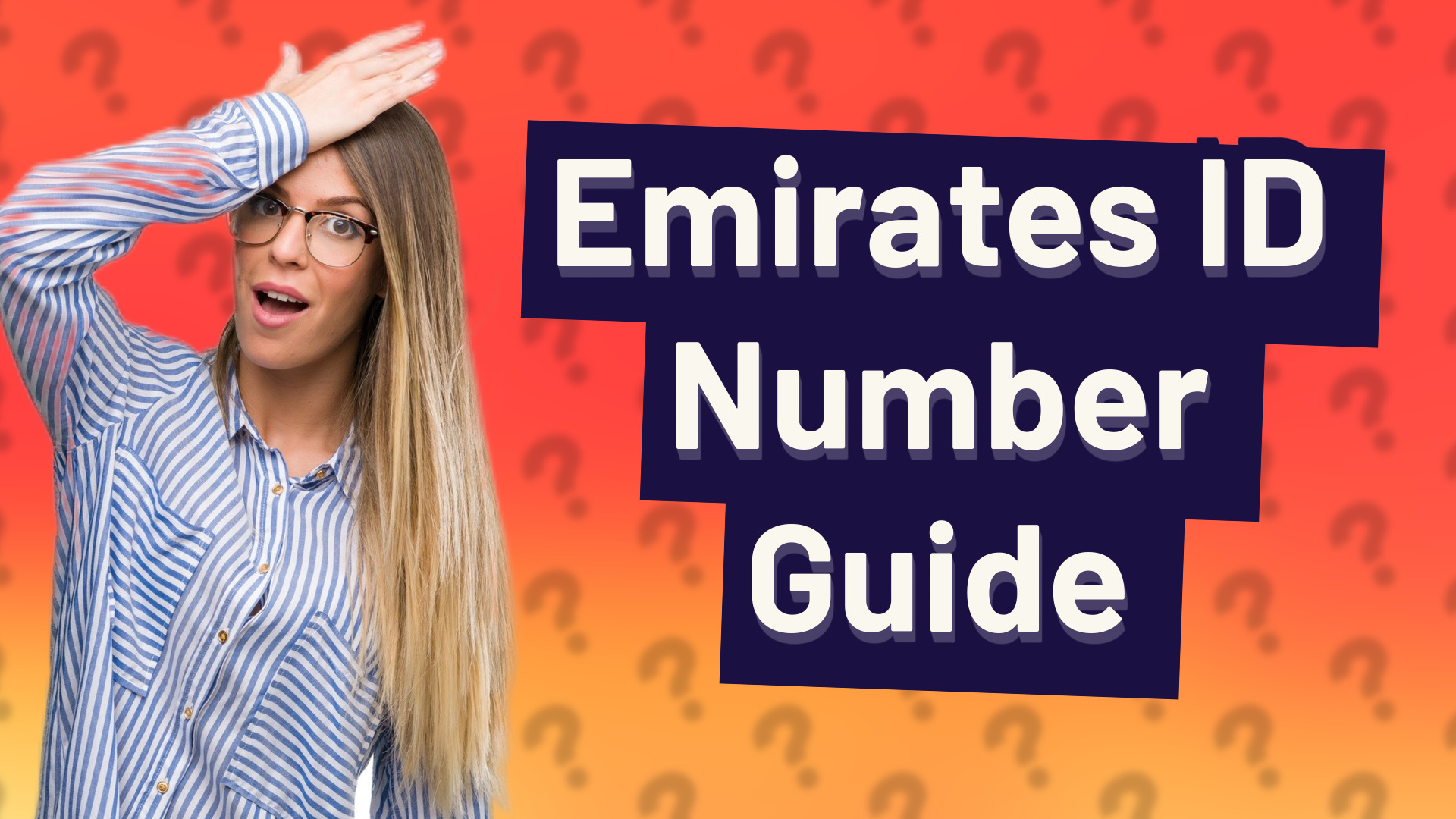 Emirates ID Number Guide