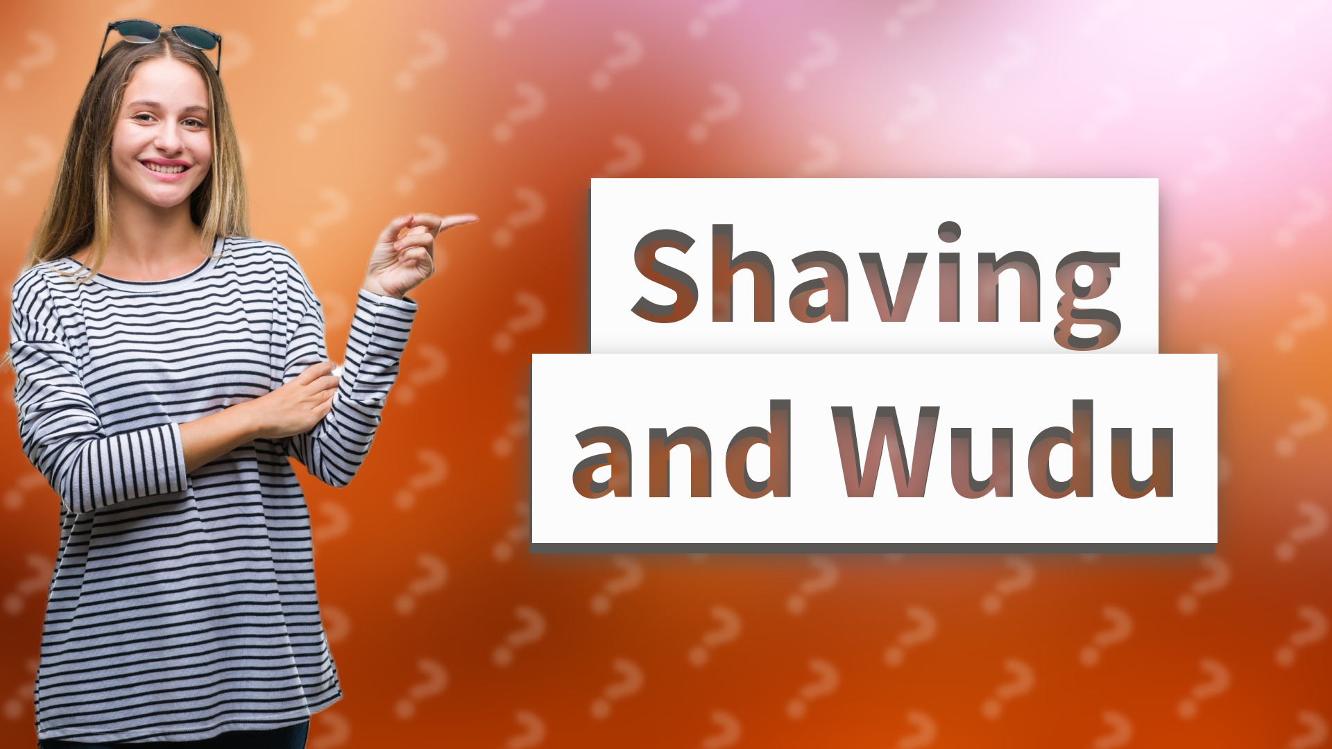Shaving and Wudu