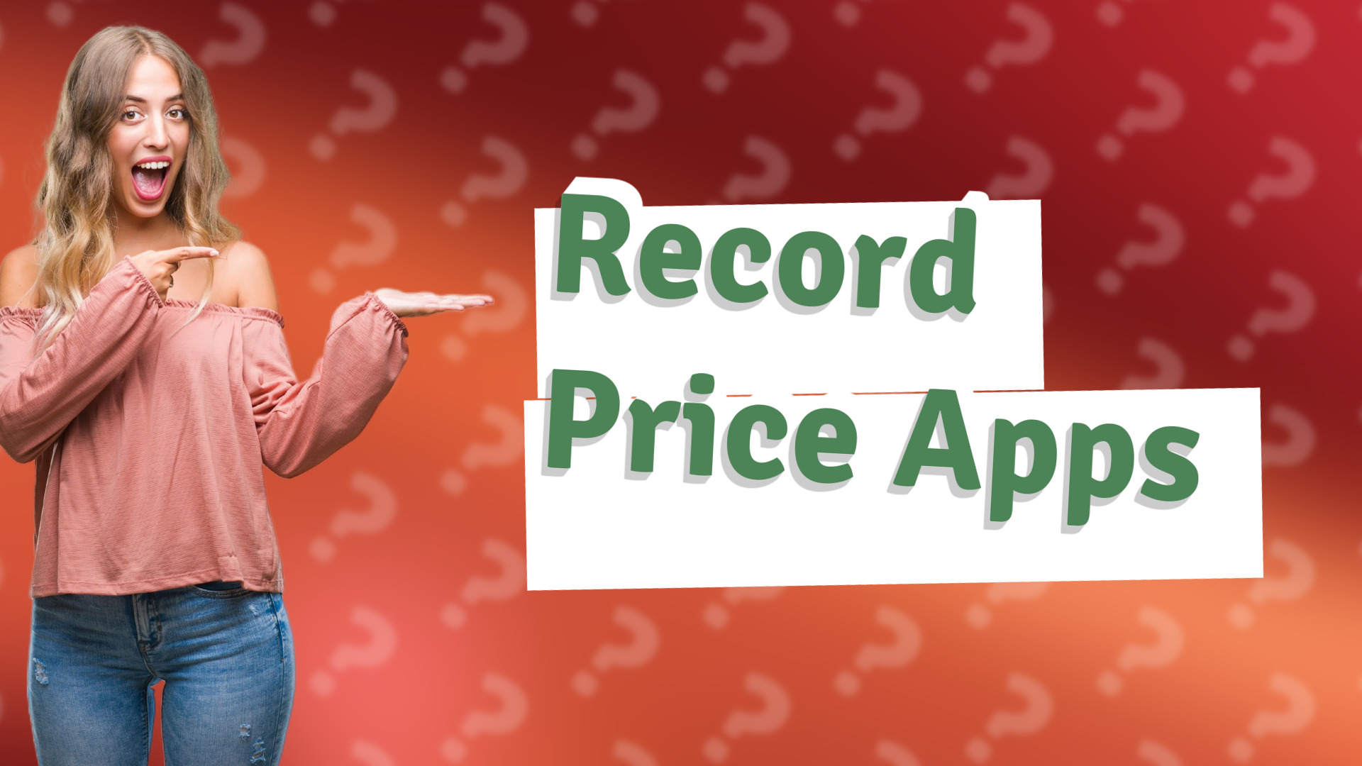 Record Price Apps