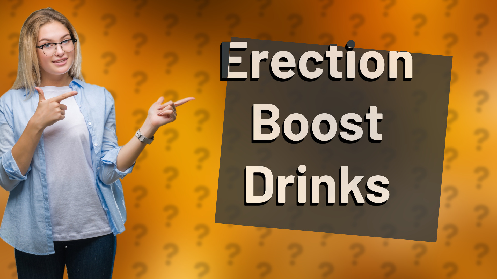 Erection Boost Drinks