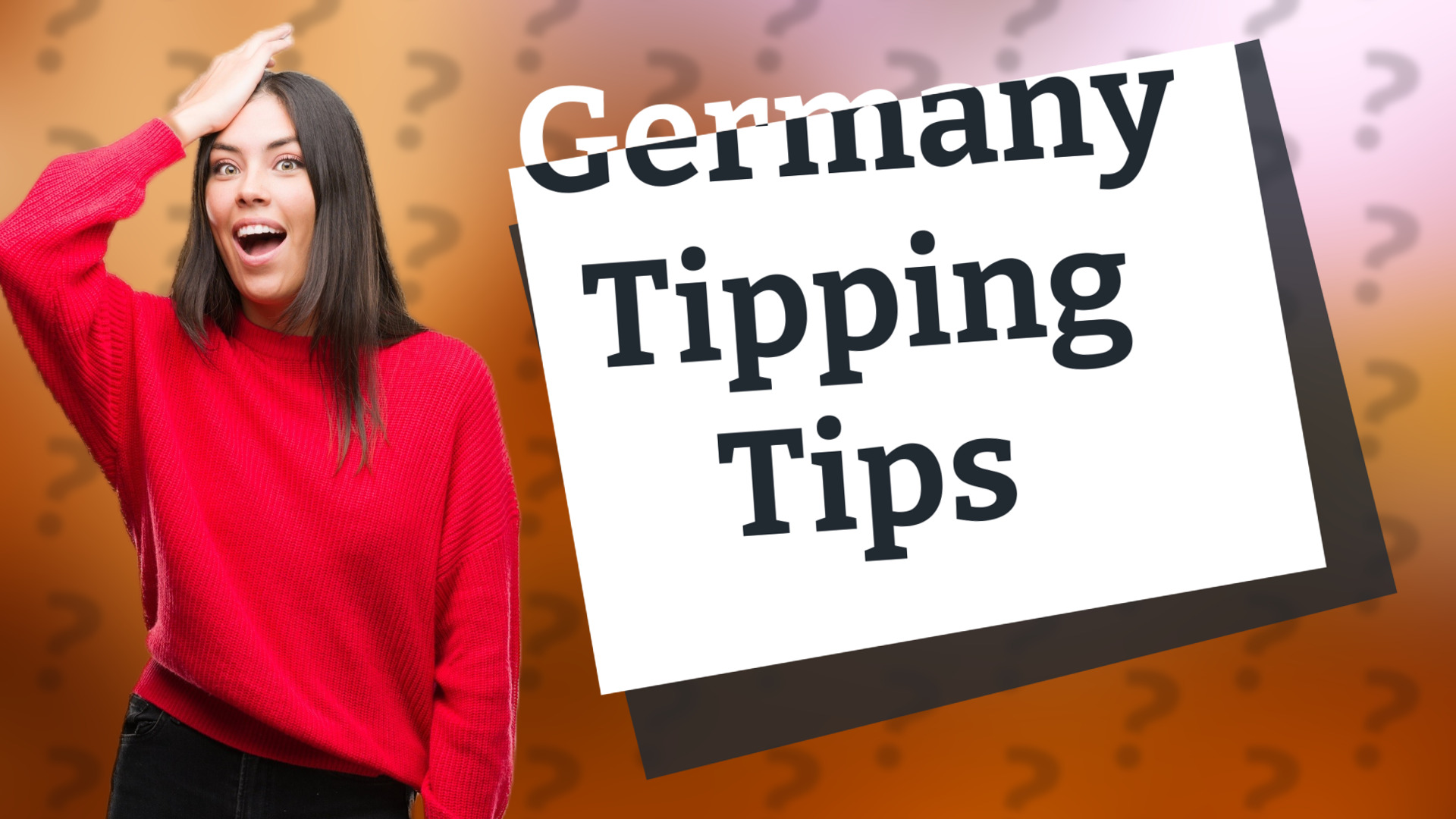 Germany Tipping Tips