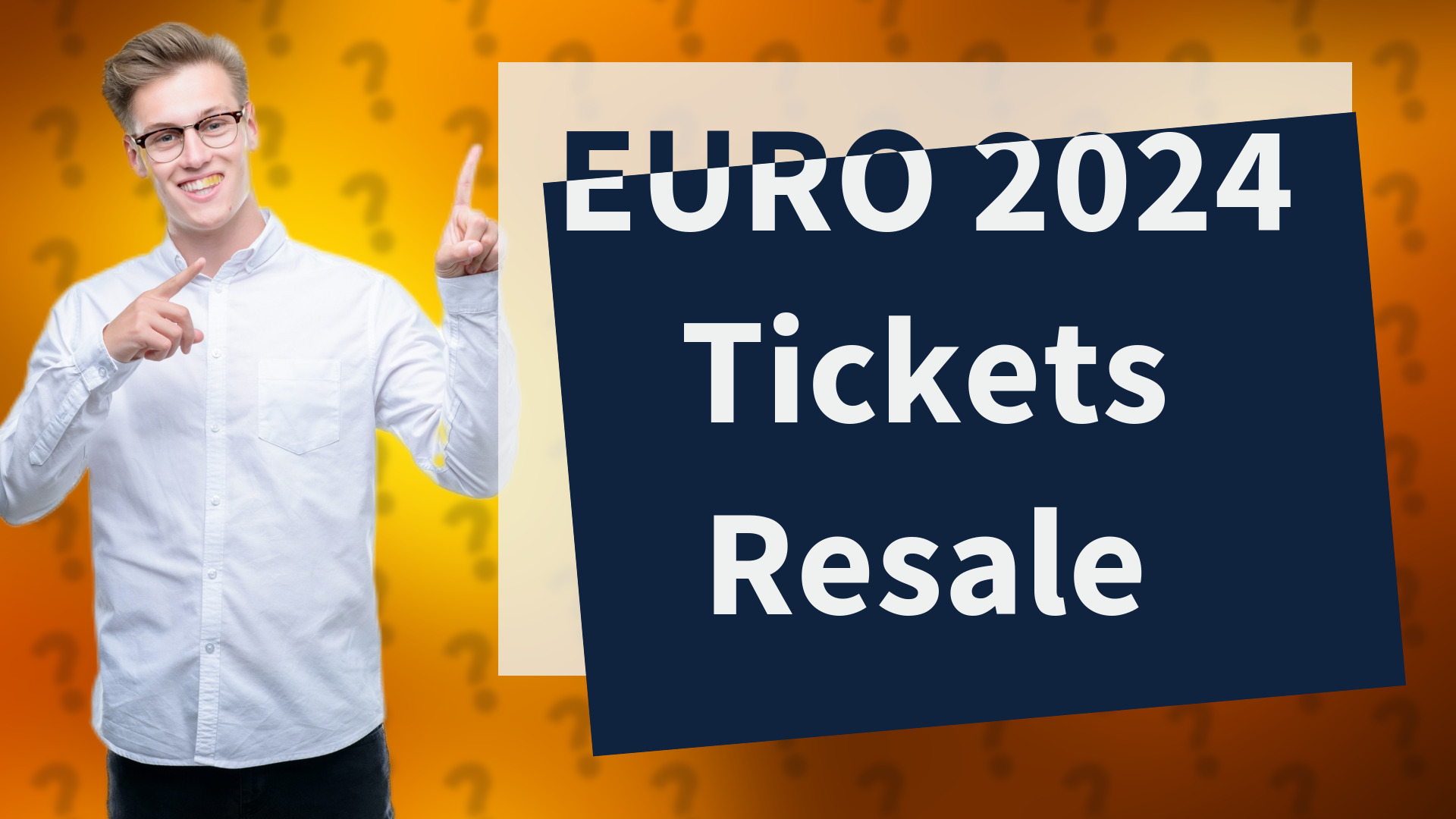 EURO 2024 Tickets Resale