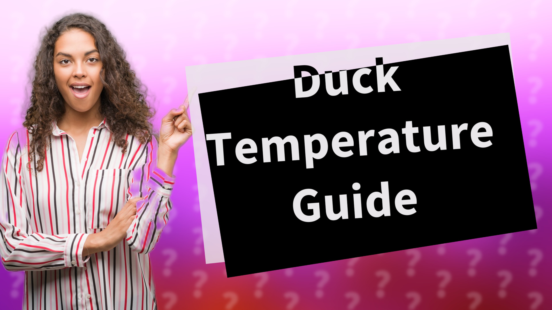 Duck Temperature Guide