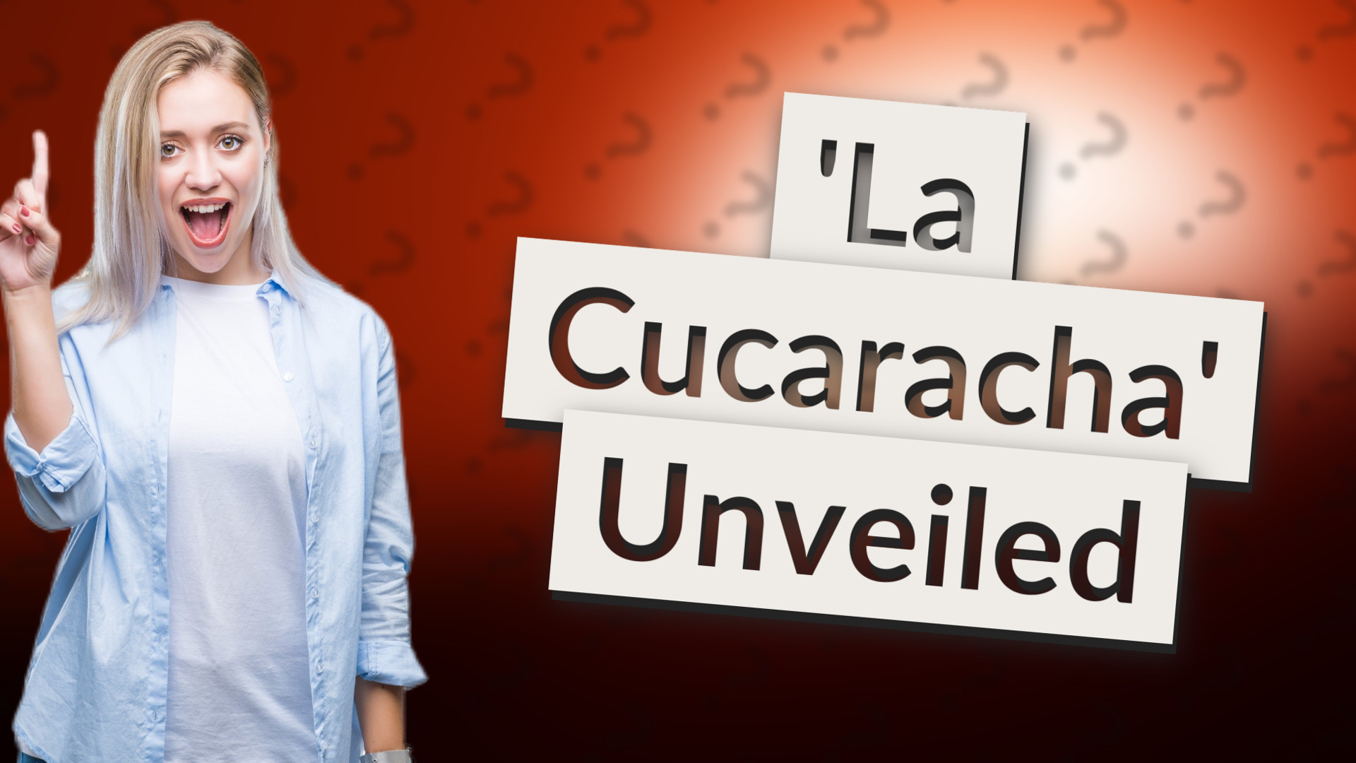 'La Cucaracha' Unveiled