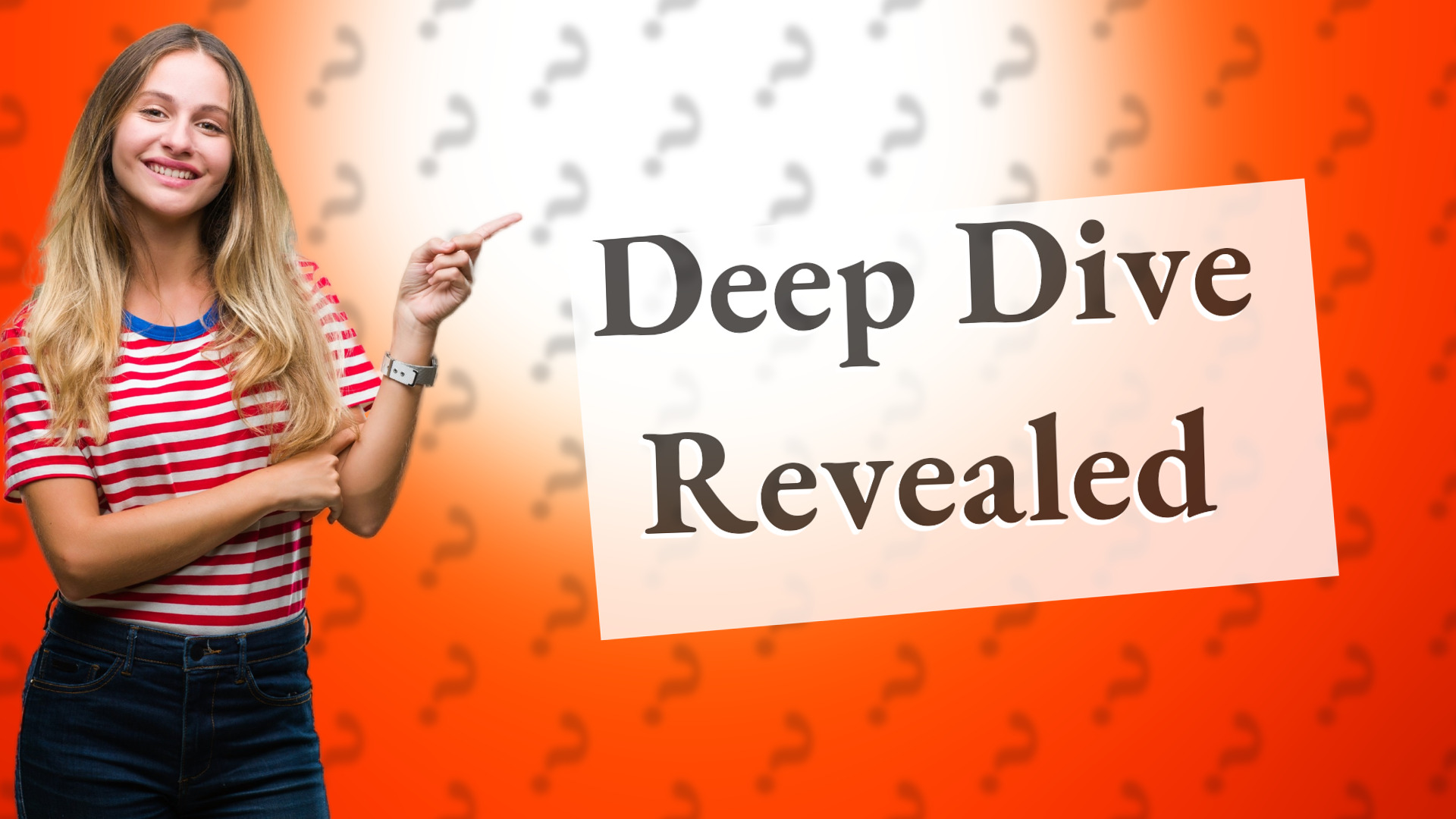 Deep Dive Revealed