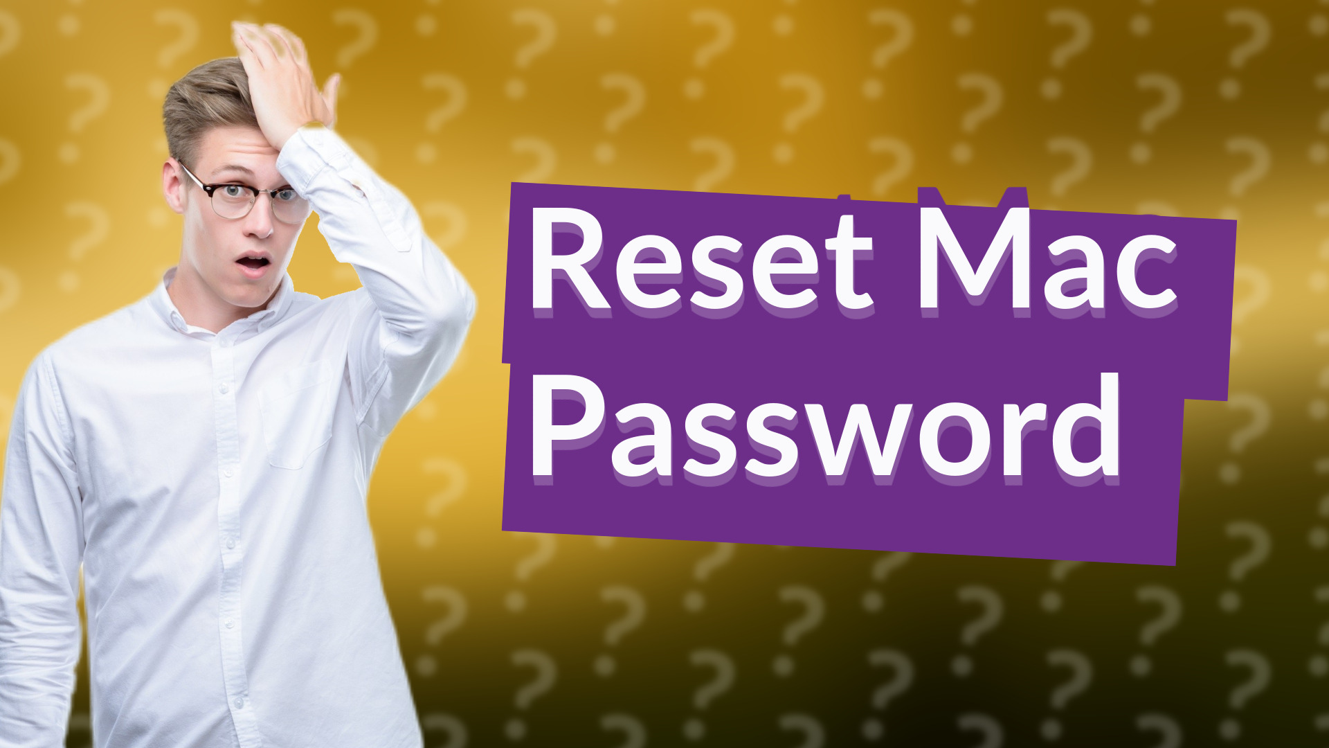 Reset Mac Password