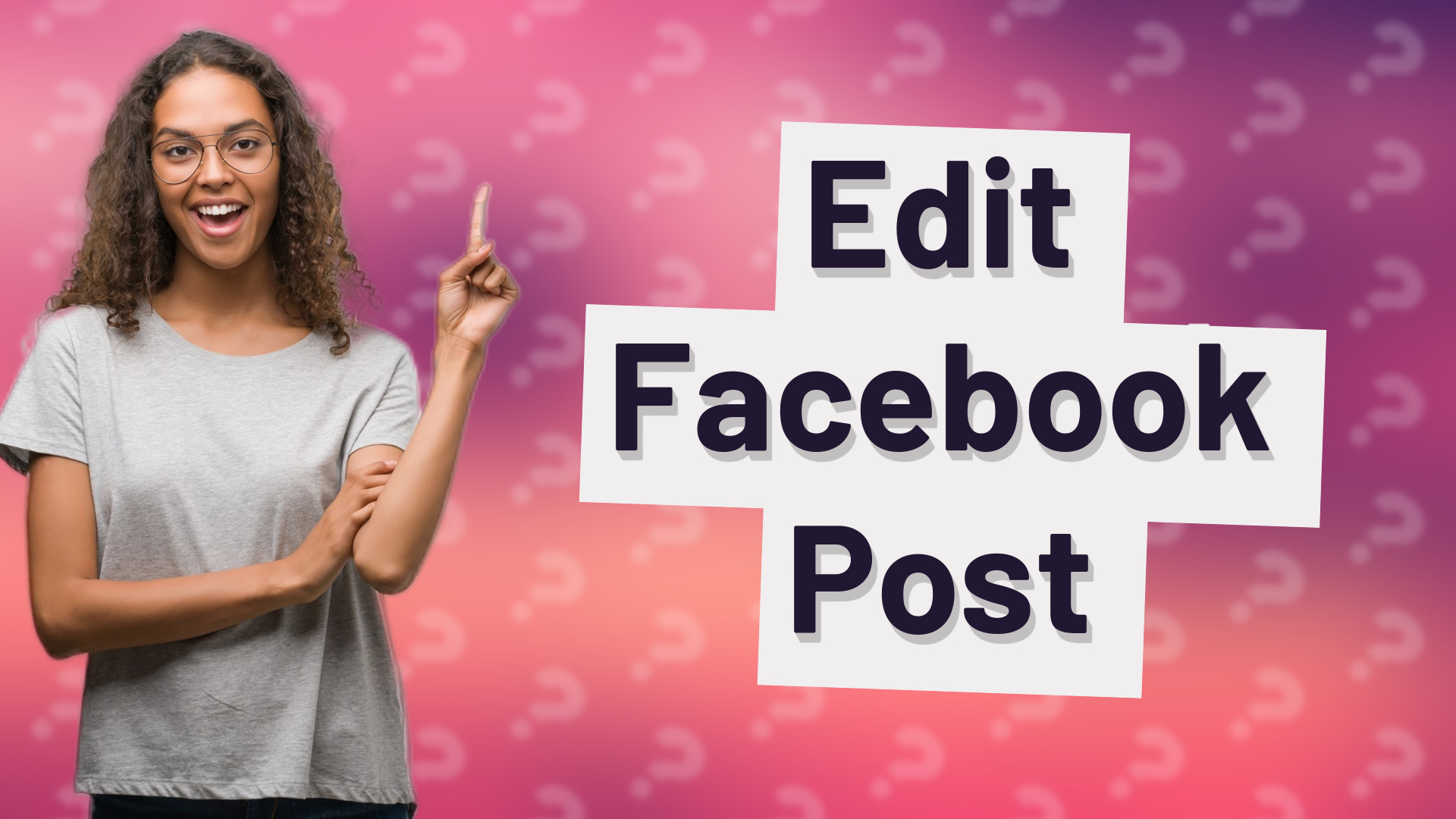 Edit Facebook Post