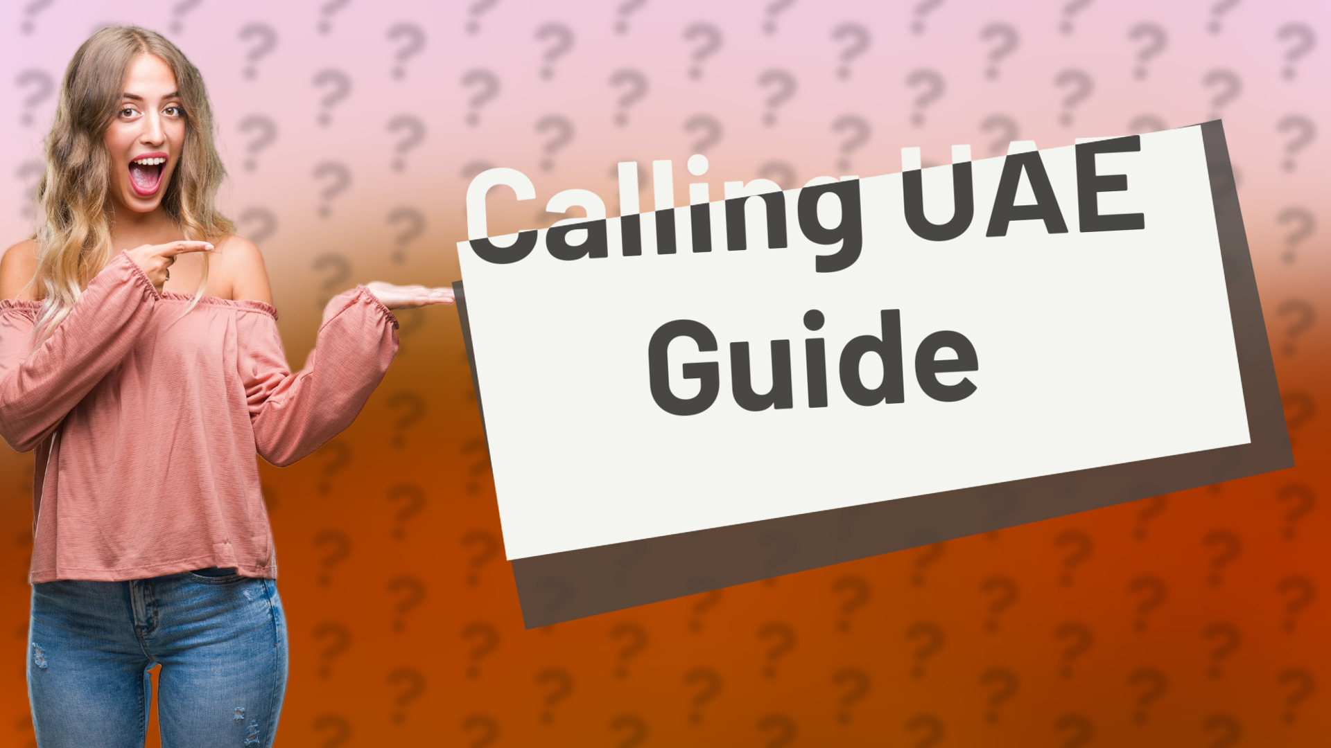 Calling UAE Guide