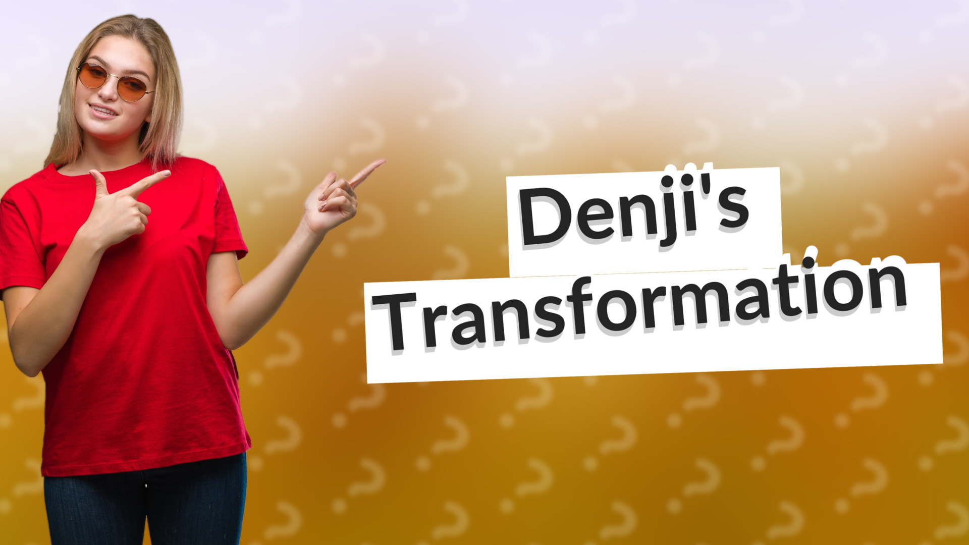 Denji's Transformation