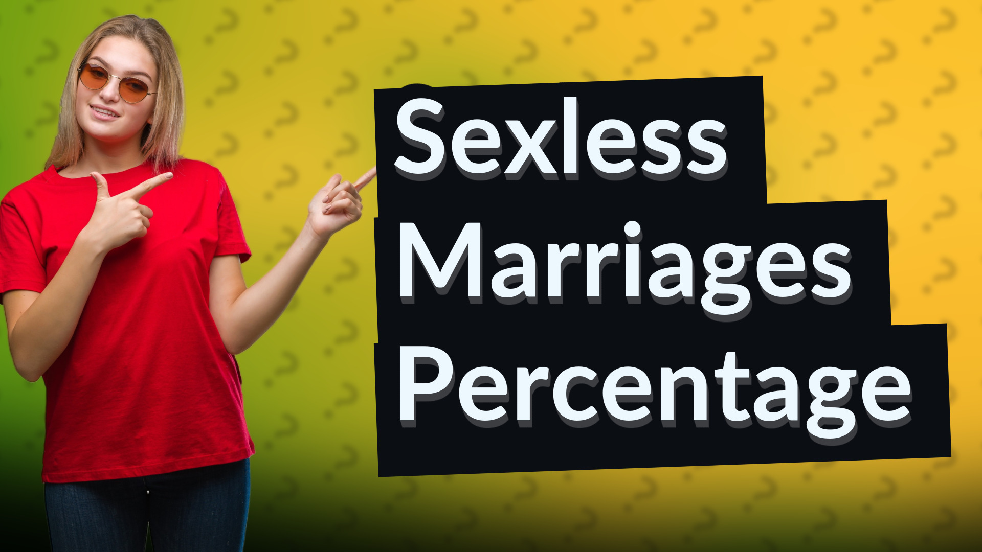 Sexless Marriages Percentage