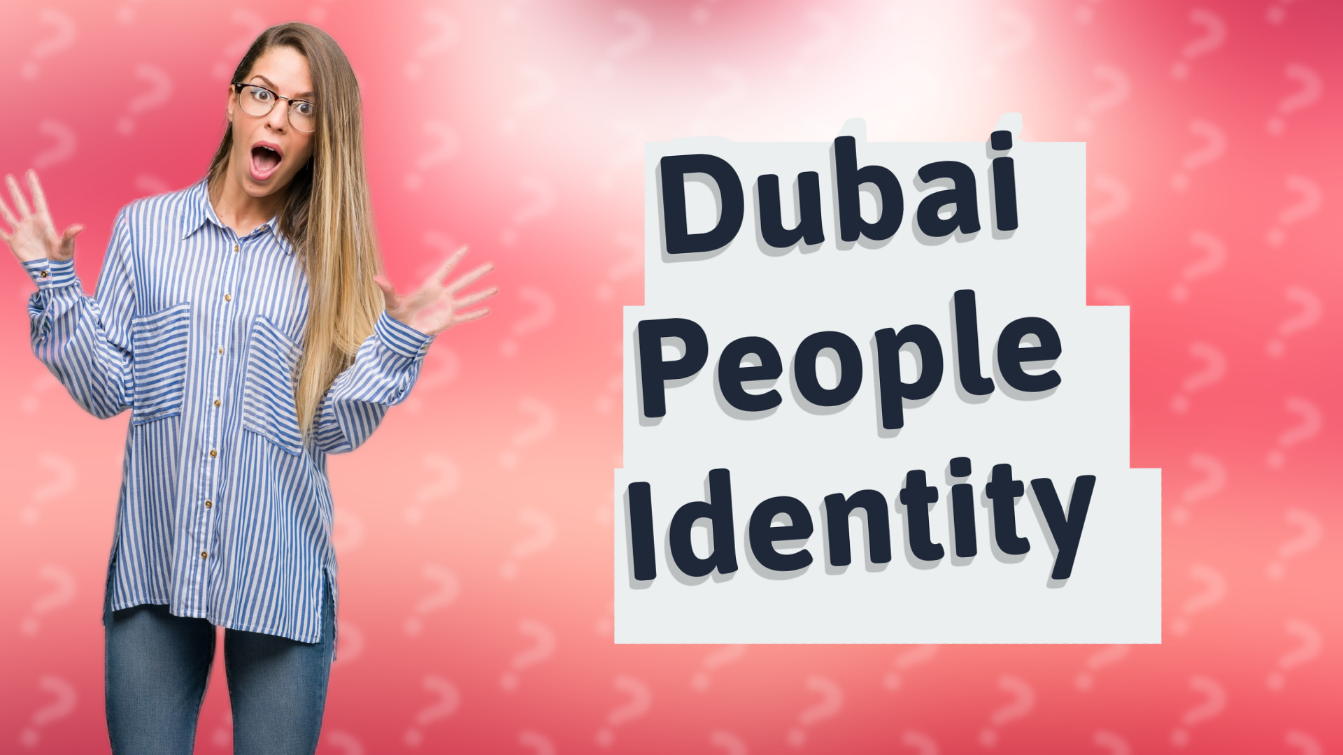 Dubai People Identity