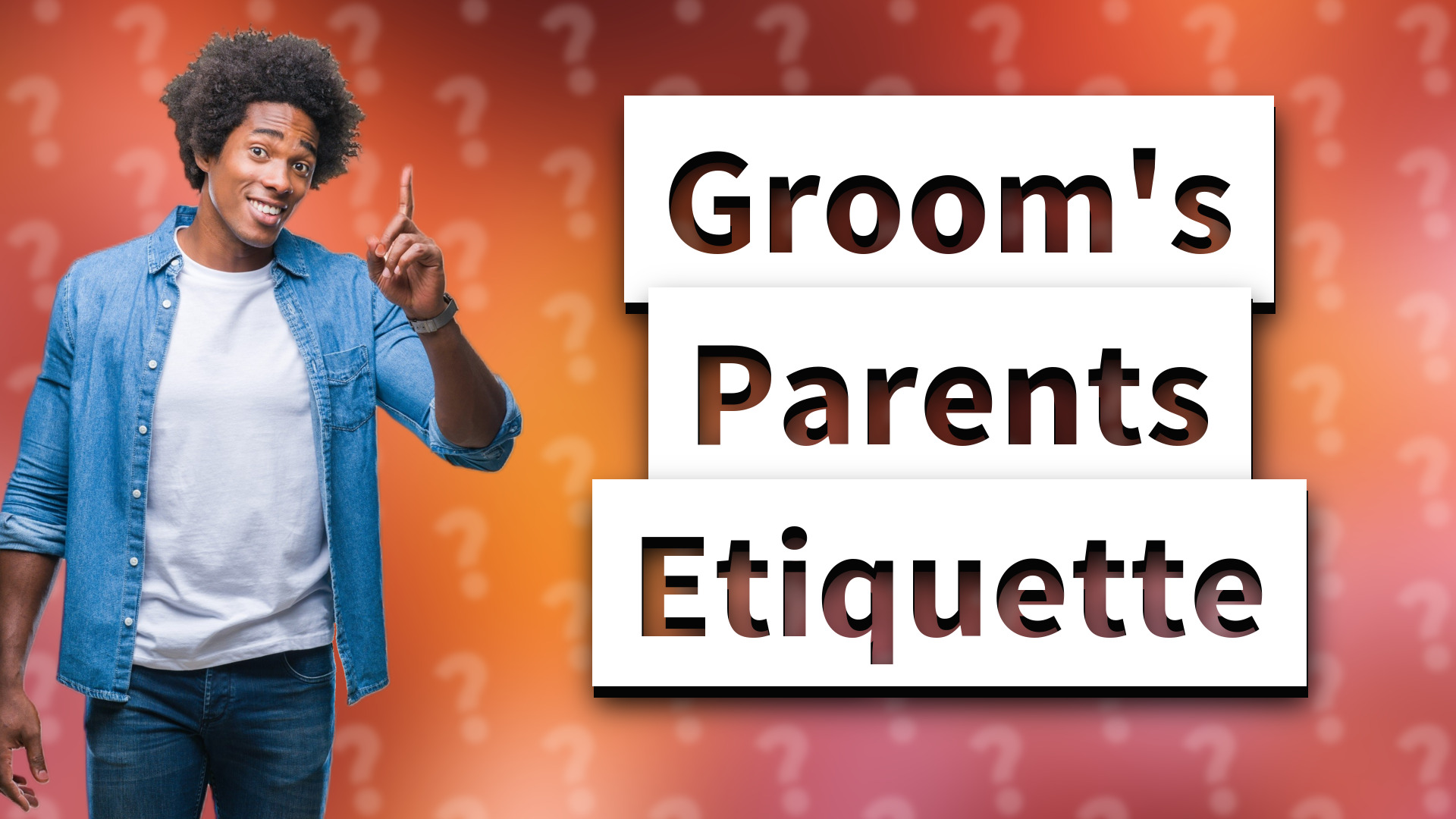 Groom's Parents Etiquette