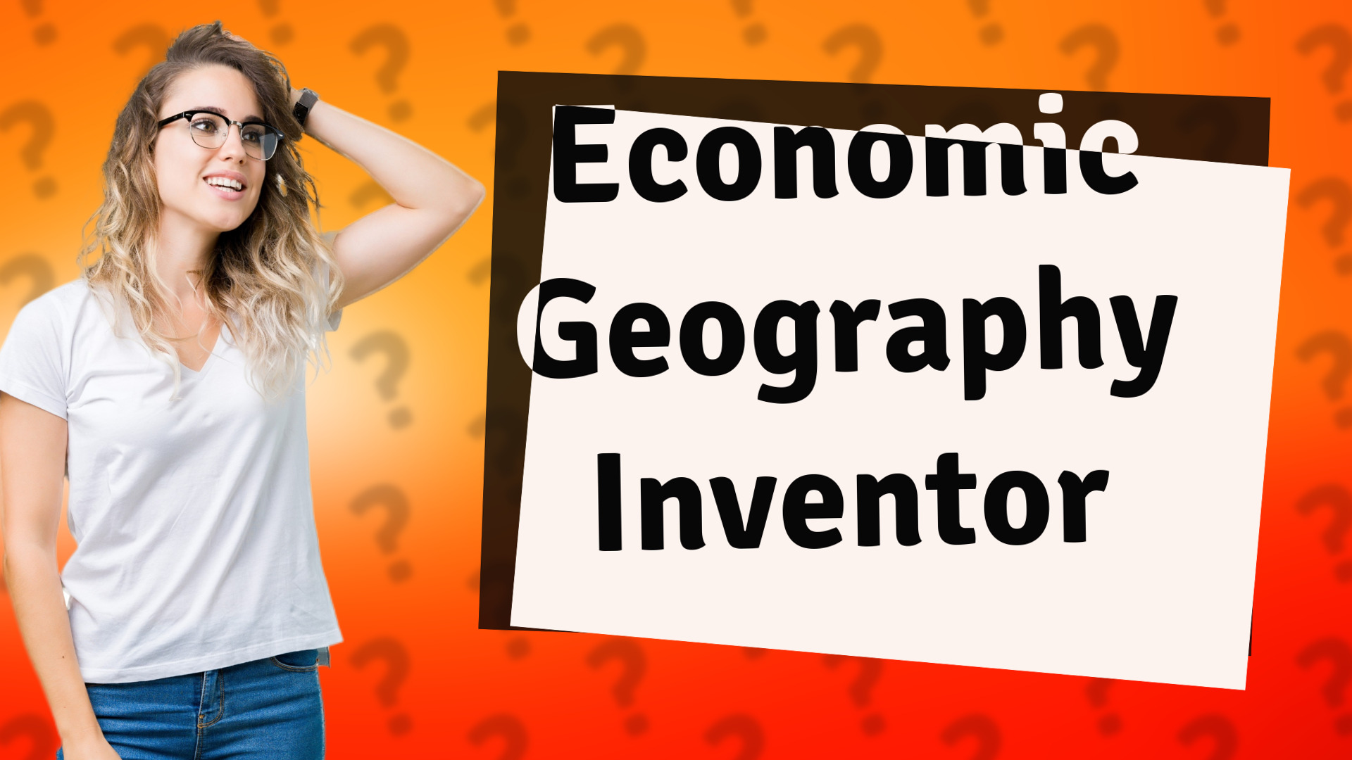 Economic Geography Inventor