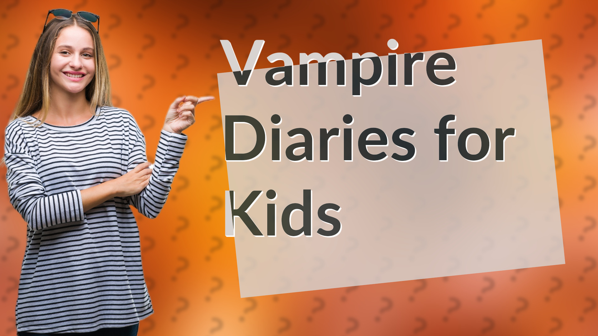 Vampire Diaries for Kids